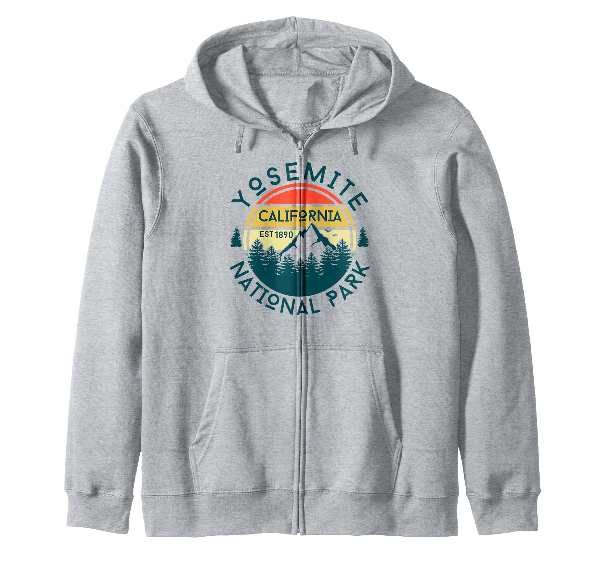 Yosemite National Park California Usa Hoodie - Unique Graphic for Adults - T-Shirt, Sweatshirt, Hoodie