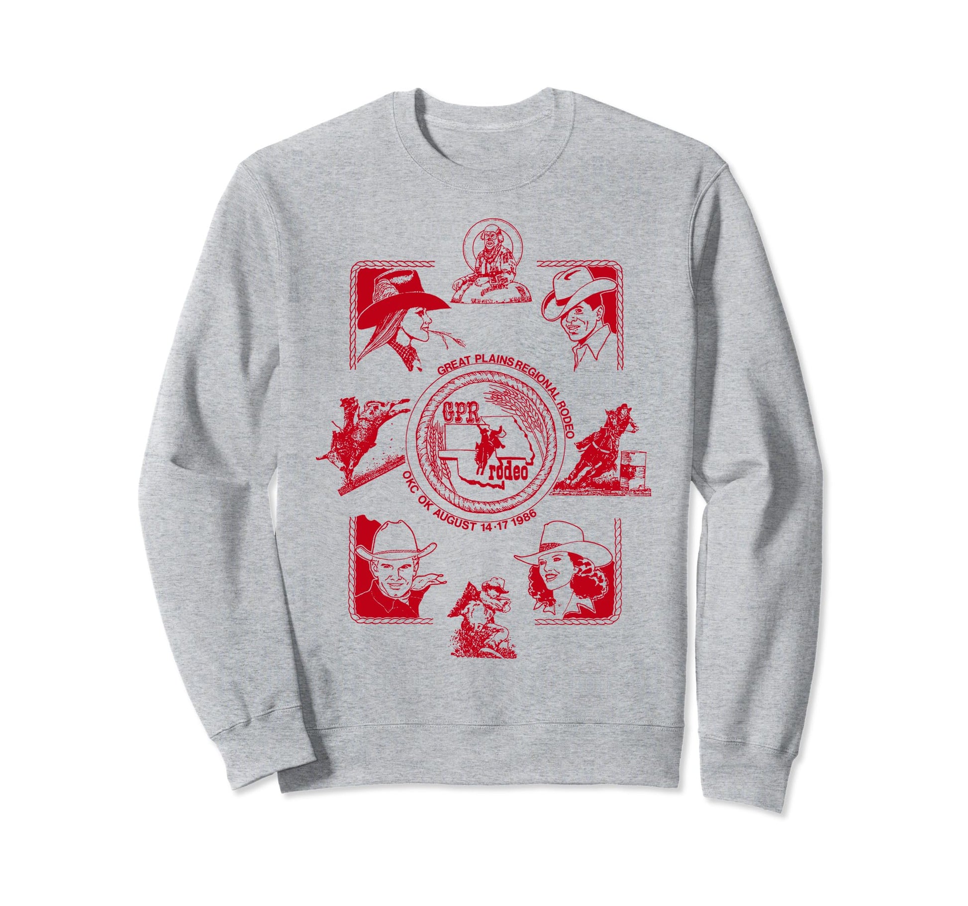 Rodeo Western Cowboy Sweatshirt - Aesthetic Graphic Men Women - T-Shirt, Sweatshirt, Hoodie