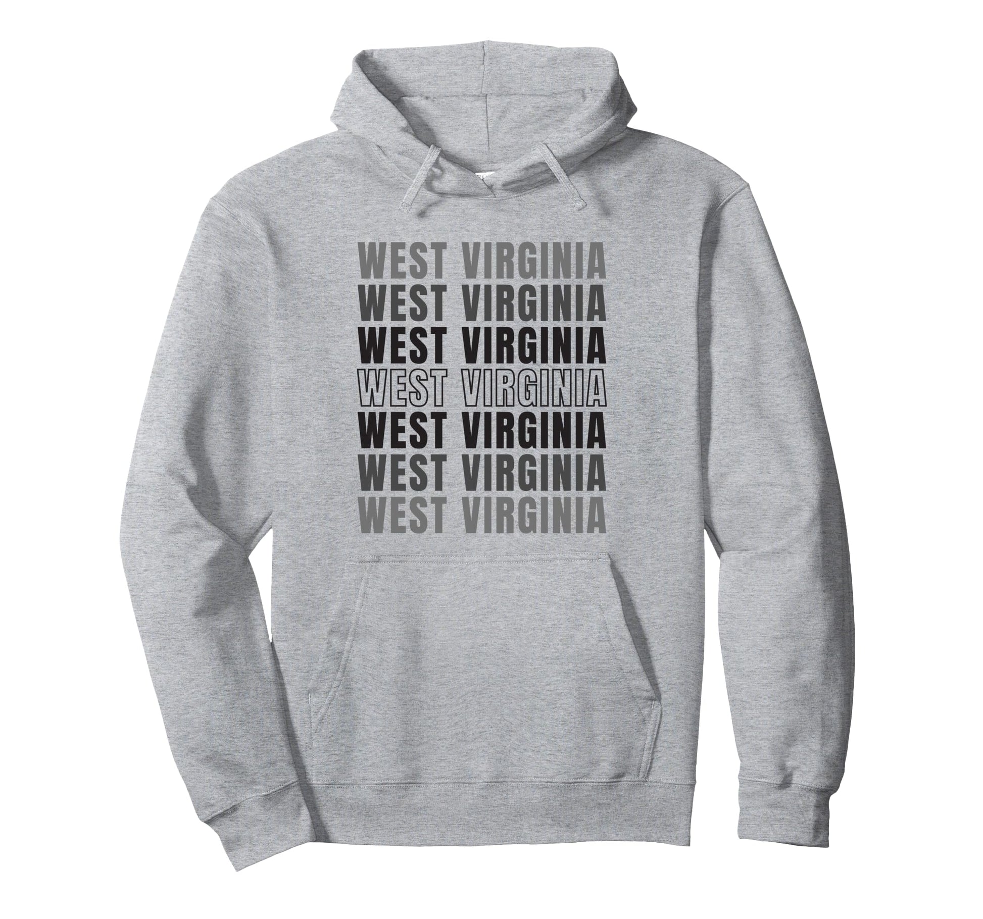 West Virginia Travel State Souvenir Holiday Hoodie - Trendy Graphic Unisex - T-Shirt, Sweatshirt, Hoodie