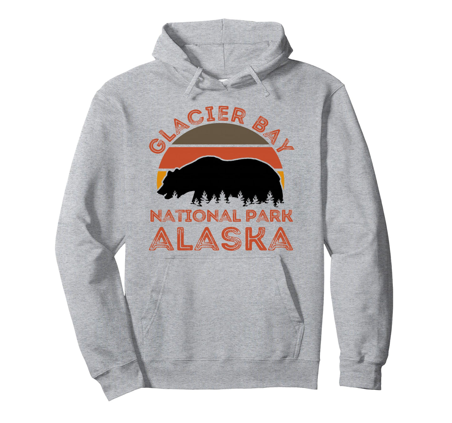 Glacier Bay National Park Alaska Usa Sweatshirt - Minimalist Print Unisex - T-Shirt, Sweatshirt, Hoodie