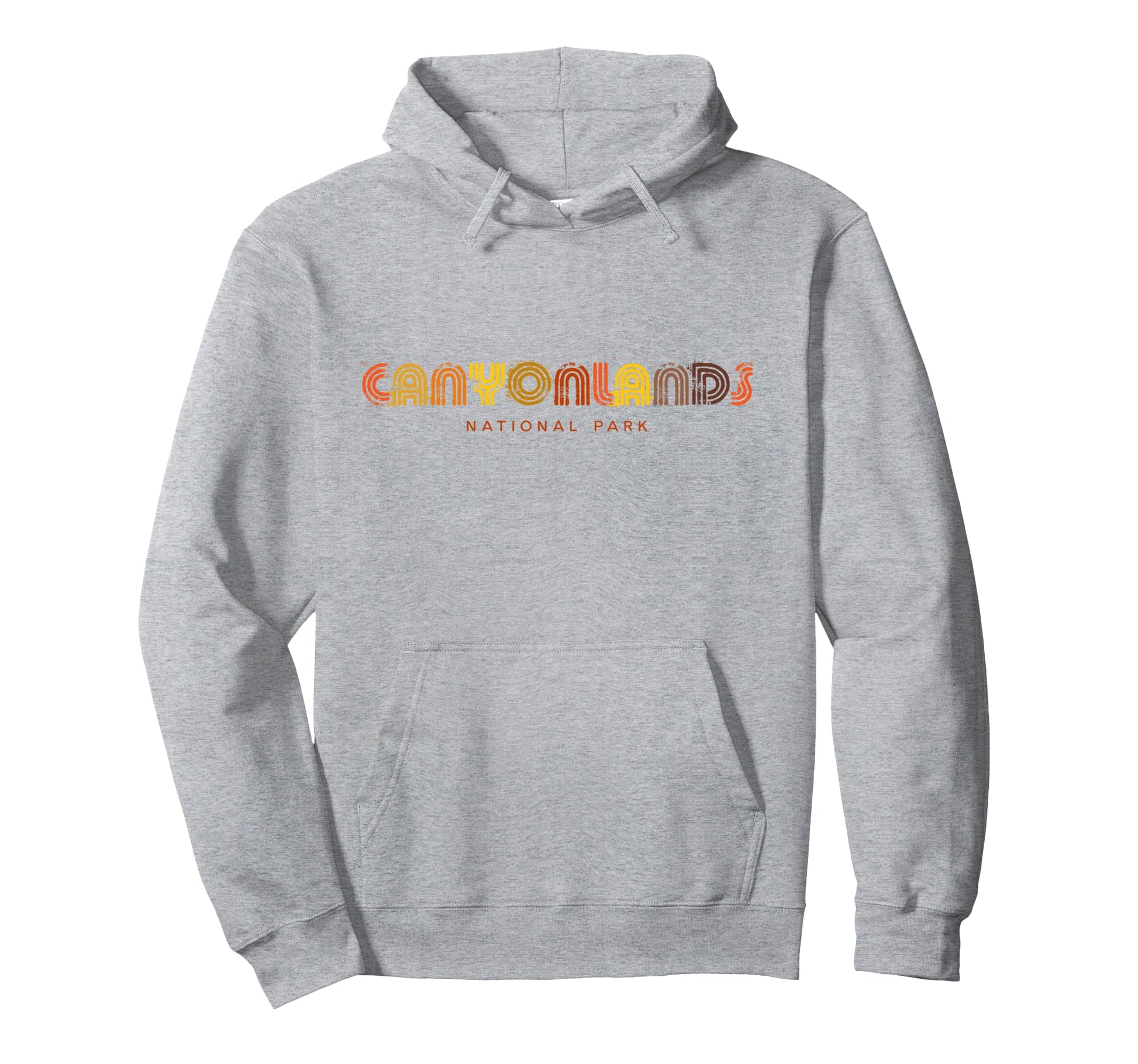 Canyonlands National Park 70S 80S Type Hoodie - Trendy Graphic Unisex - T-Shirt, Sweatshirt, Hoodie
