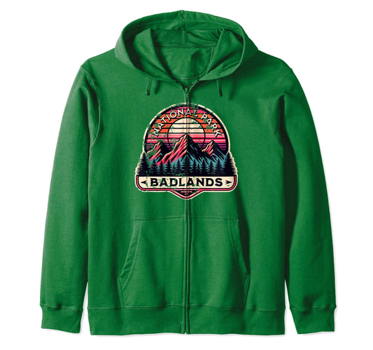 Badlands National Park South Hoodie - Casual Everyday Wear Men Women - T-Shirt, Sweatshirt, Hoodie