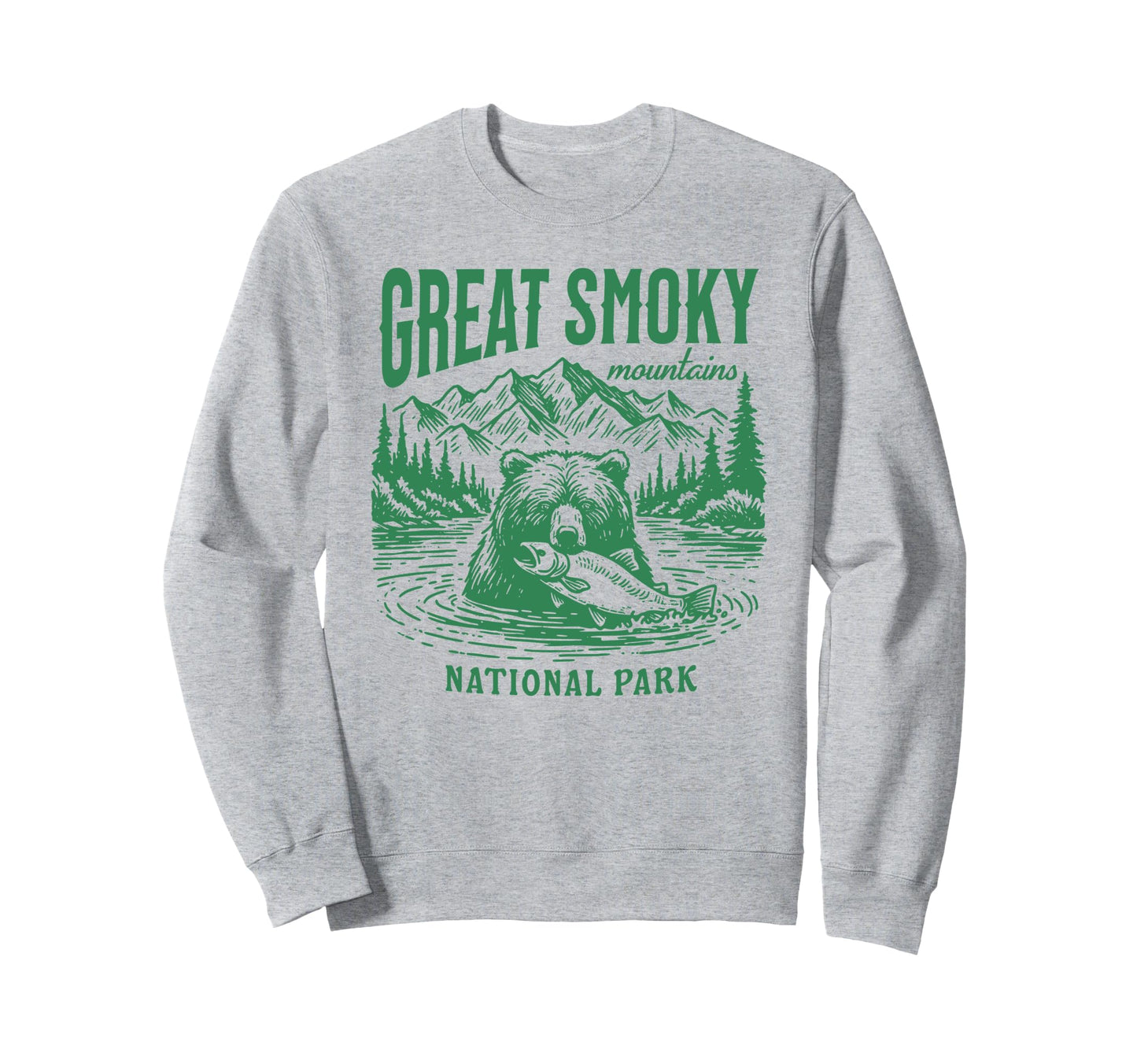 Great Smoky Mountain National Park Sweatshirt - Novelty Apparel for Adults - T-Shirt, Sweatshirt, Hoodie