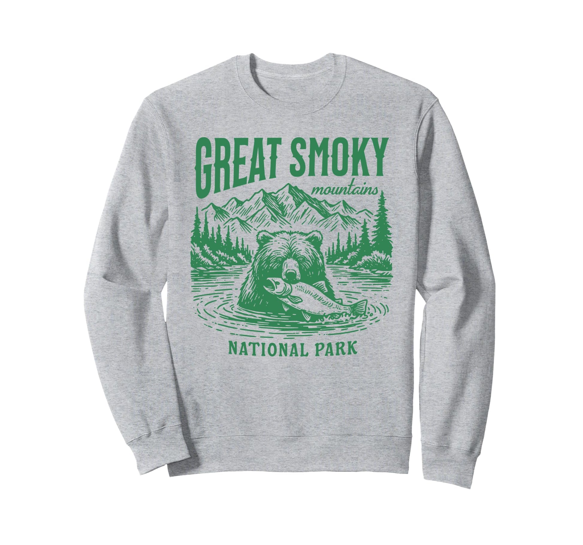 Great Smoky Mountain National Park Sweatshirt - Novelty Apparel for Adults - T-Shirt, Sweatshirt, Hoodie