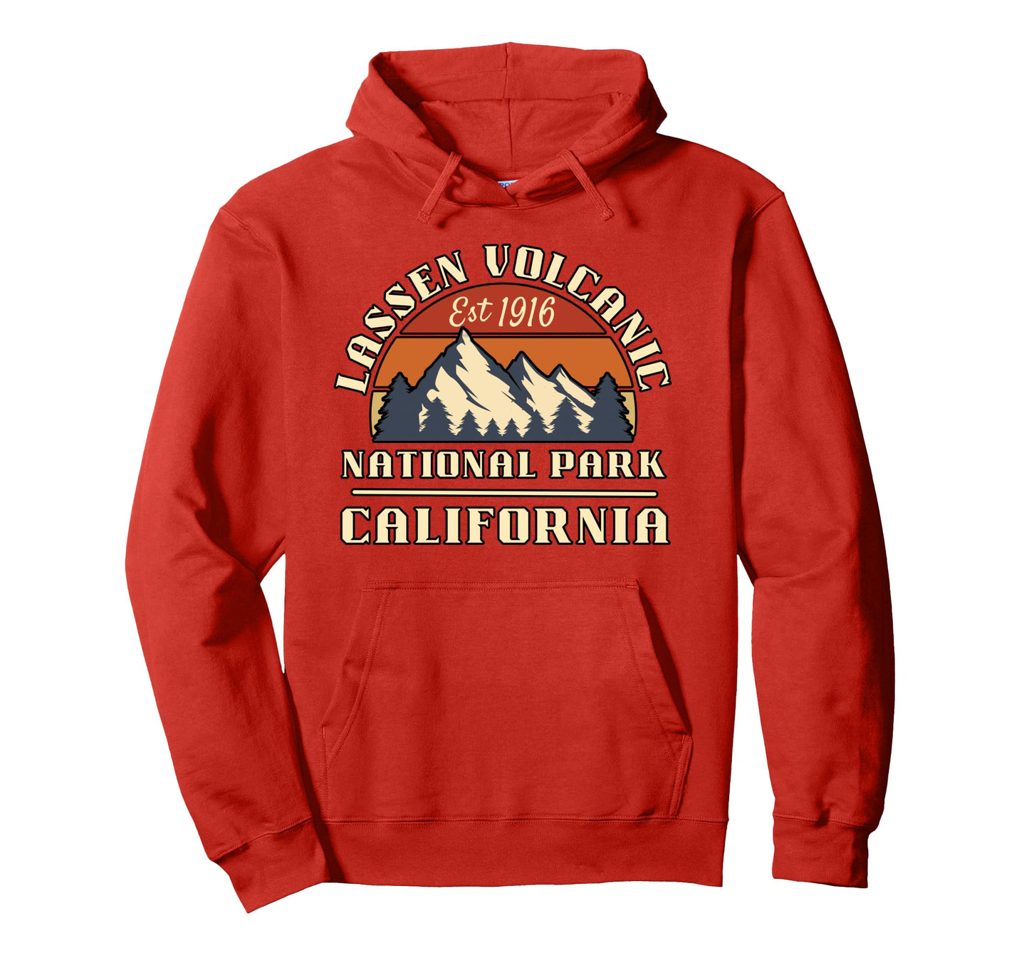 Lassen Volcanic National Park California Usa Hoodie - Unique Graphic Unisex - T-Shirt, Sweatshirt, Hoodie