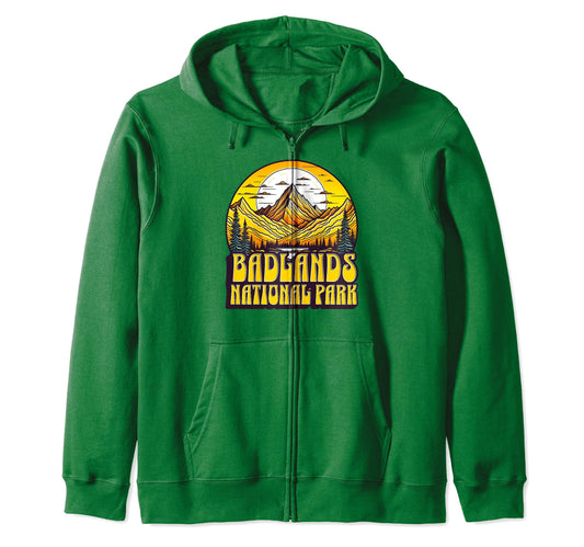 Badlands National Park South Dakota Usa Sweatshirt - Trendy Graphic Unisex - T-Shirt, Sweatshirt, Hoodie