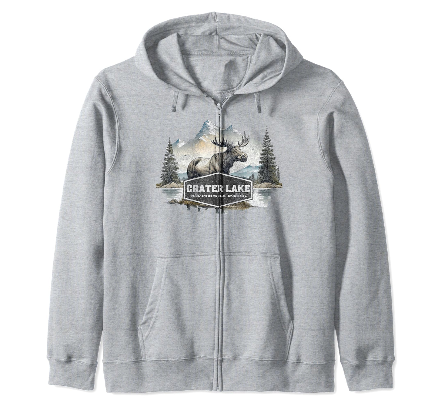 Crater Lake National Park Oregon Sweatshirt - Aesthetic Graphic Men Women - T-Shirt, Sweatshirt, Hoodie