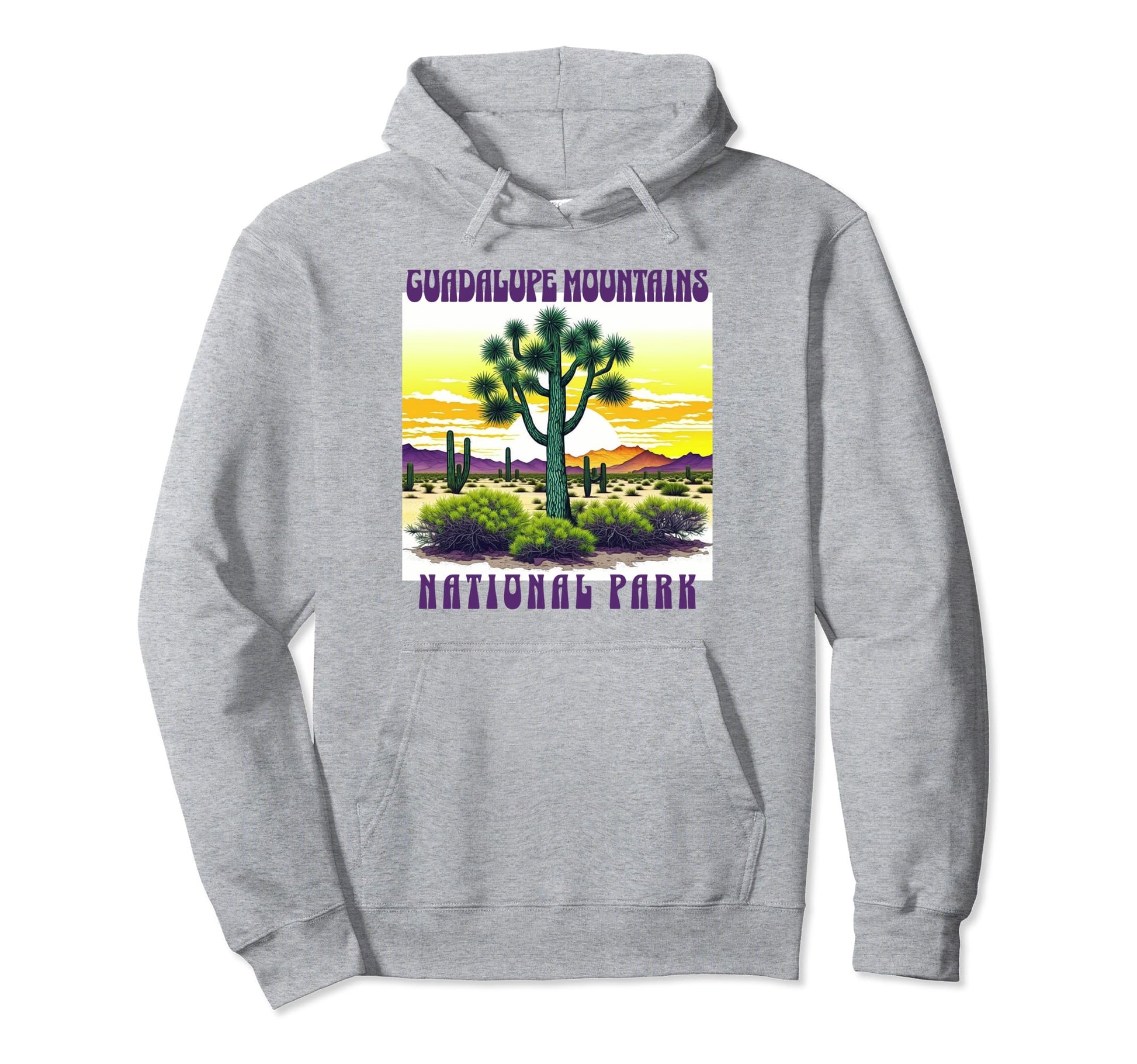 Guadalupe Mountains National Park Hoodie - Graphic Print for Adults - T-Shirt, Sweatshirt, Hoodie