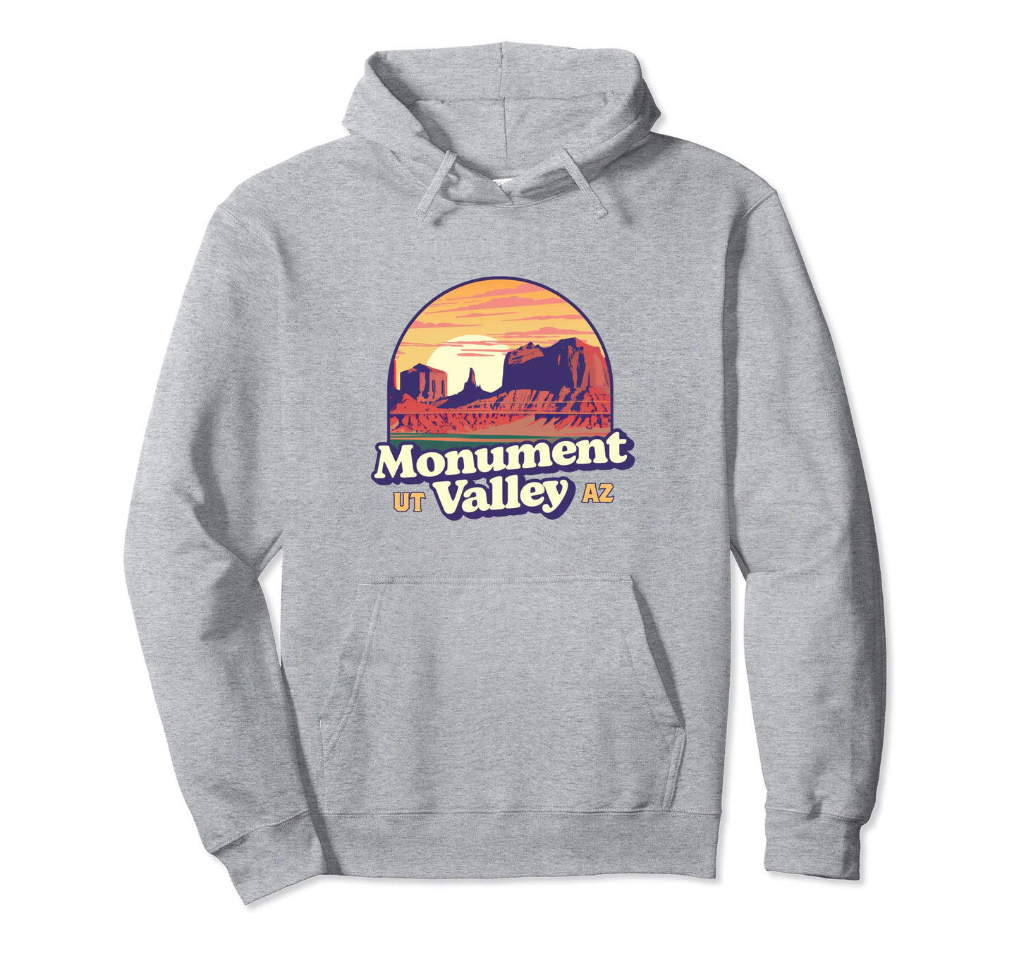 Monument Valley National Park Hoodie - Novelty Apparel Unisex - T-Shirt, Sweatshirt, Hoodie