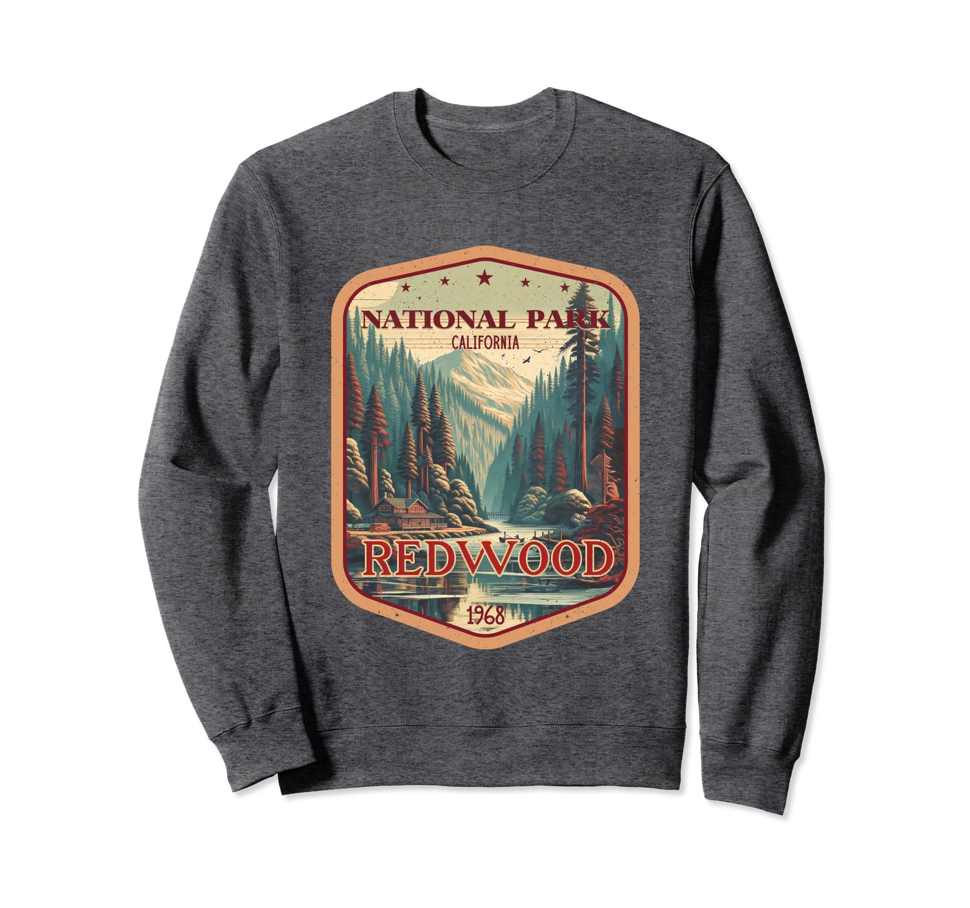 Redwood National And State Parks Sweatshirt - Aesthetic Graphic Men Women - T-Shirt, Sweatshirt, Hoodie