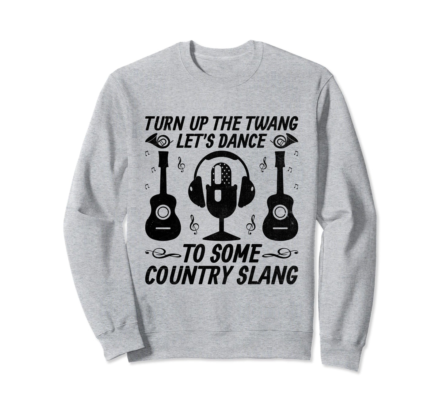 County Music Music Lover Western Sweatshirt - Graphic Print Men Women - T-Shirt, Sweatshirt, Hoodie