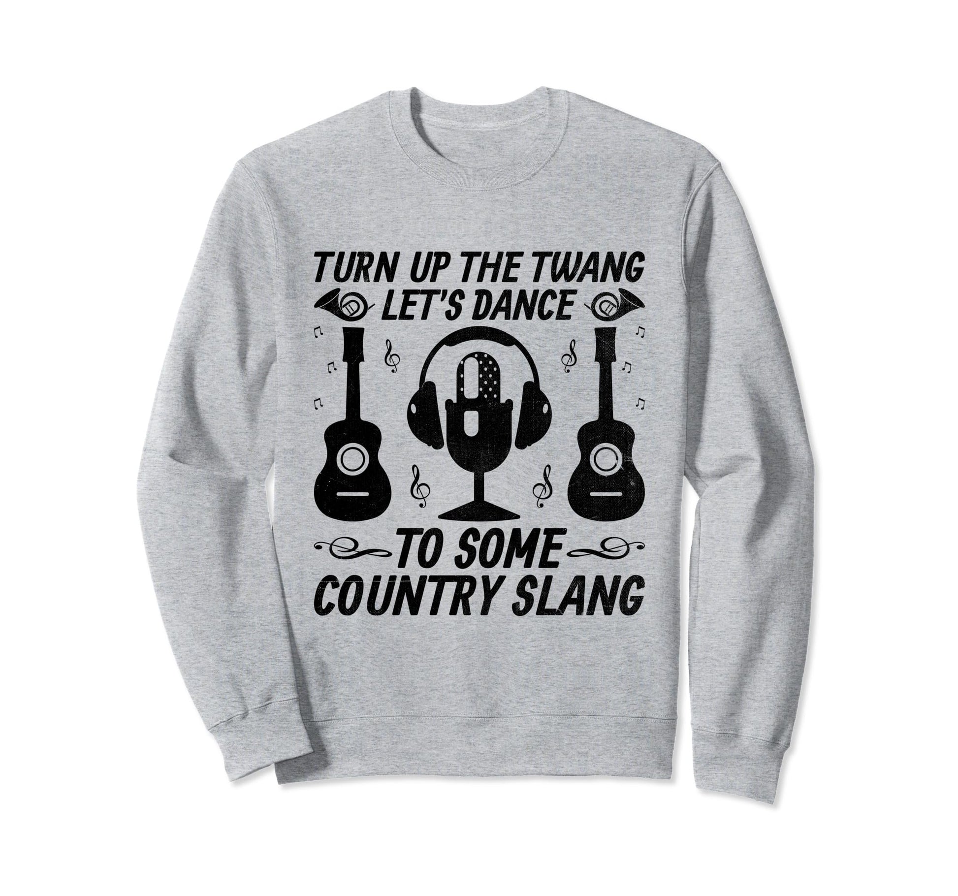 County Music Music Lover Western Sweatshirt - Graphic Print Men Women - T-Shirt, Sweatshirt, Hoodie