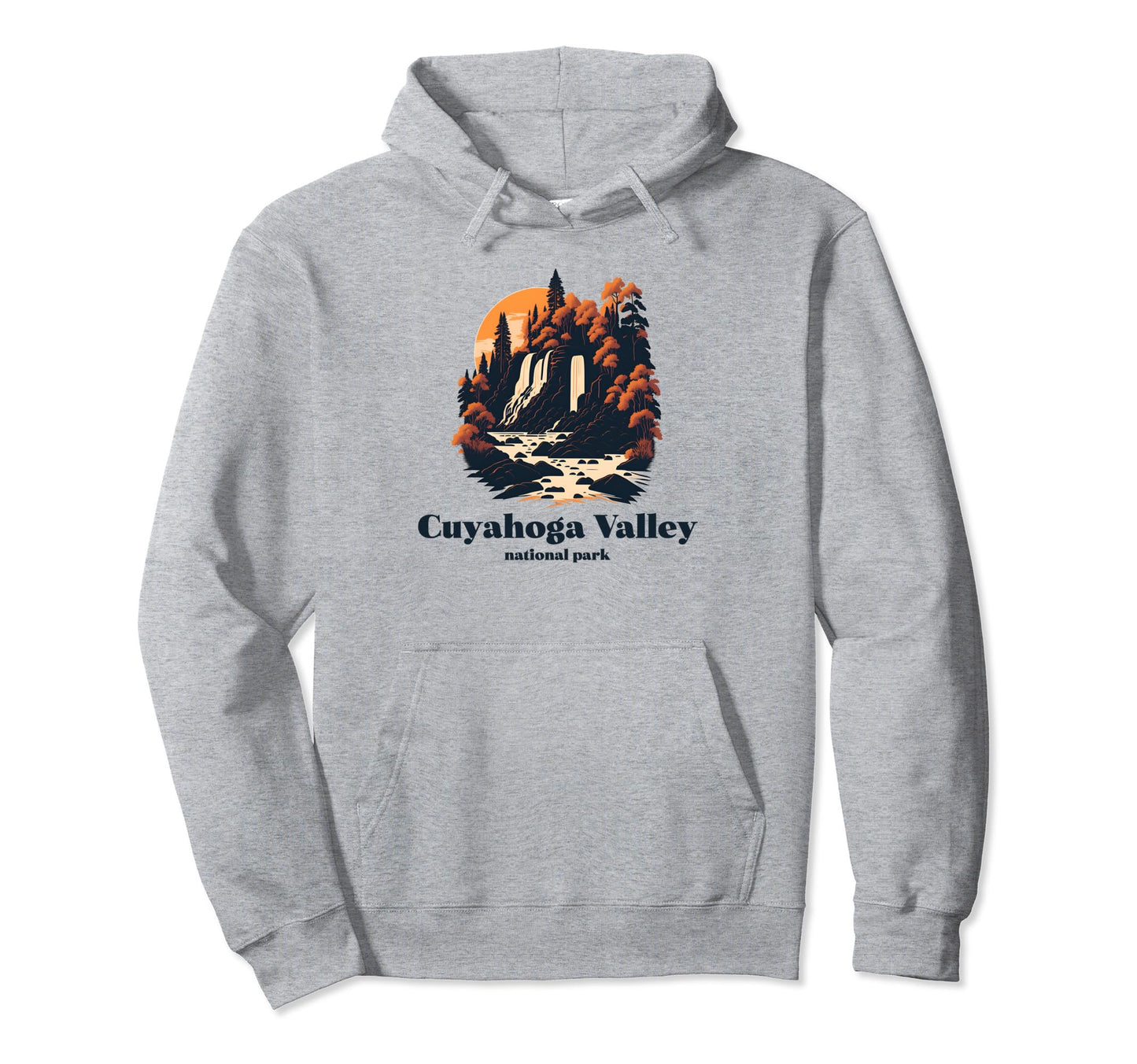 Cuyahoga National Park Ohio Vibes Hoodie - Custom Art Print Men Women - T-Shirt, Sweatshirt, Hoodie