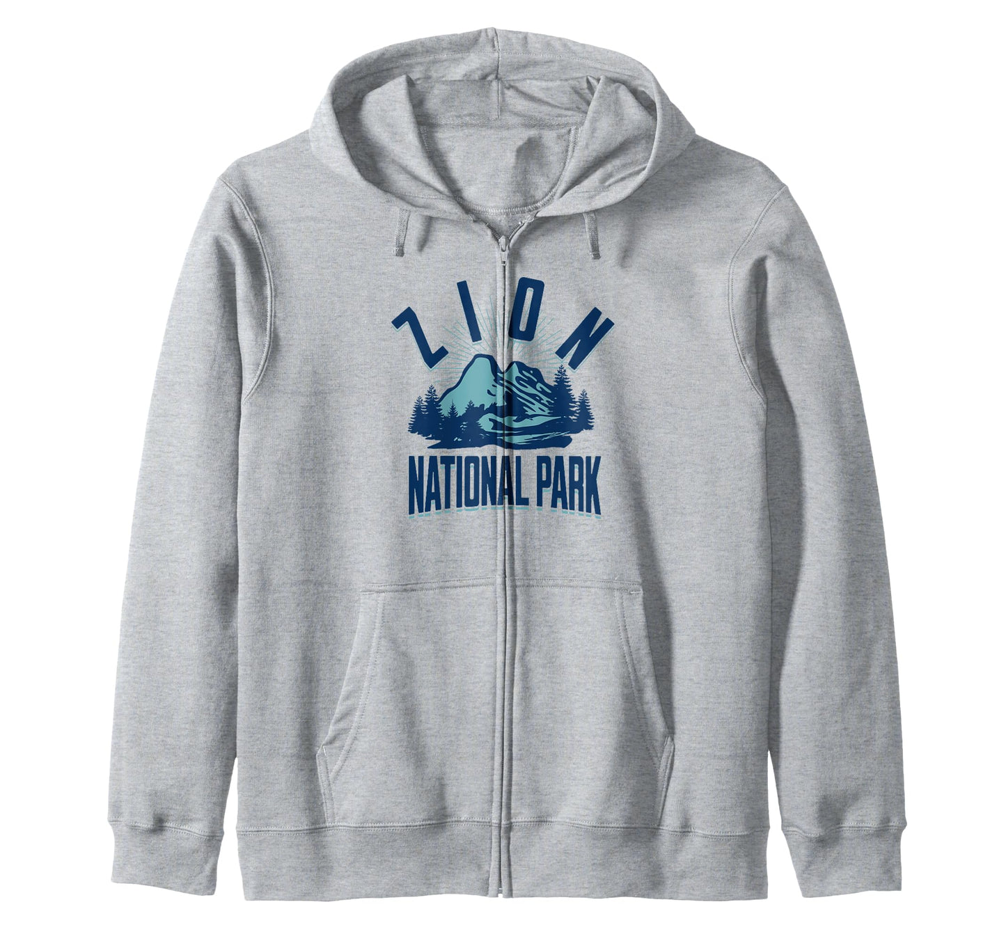 Zion National Park Utah Usa Outdoor Hoodie - Novelty Apparel for Adults - T-Shirt, Sweatshirt, Hoodie