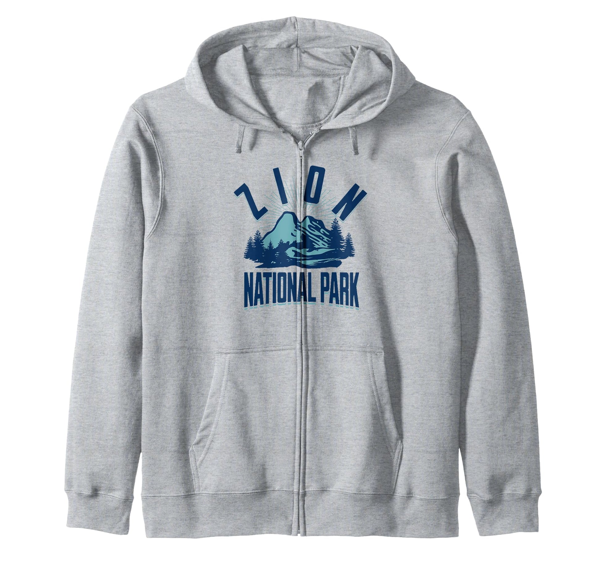 Zion National Park Utah Usa Outdoor Hoodie - Novelty Apparel for Adults - T-Shirt, Sweatshirt, Hoodie