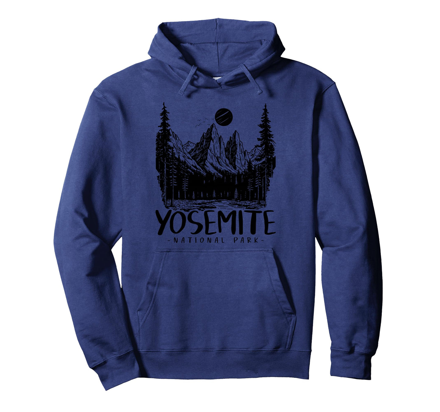 Yosemite National Park Outdoors Us Hoodie - Novelty Apparel for Adults - T-Shirt, Sweatshirt, Hoodie