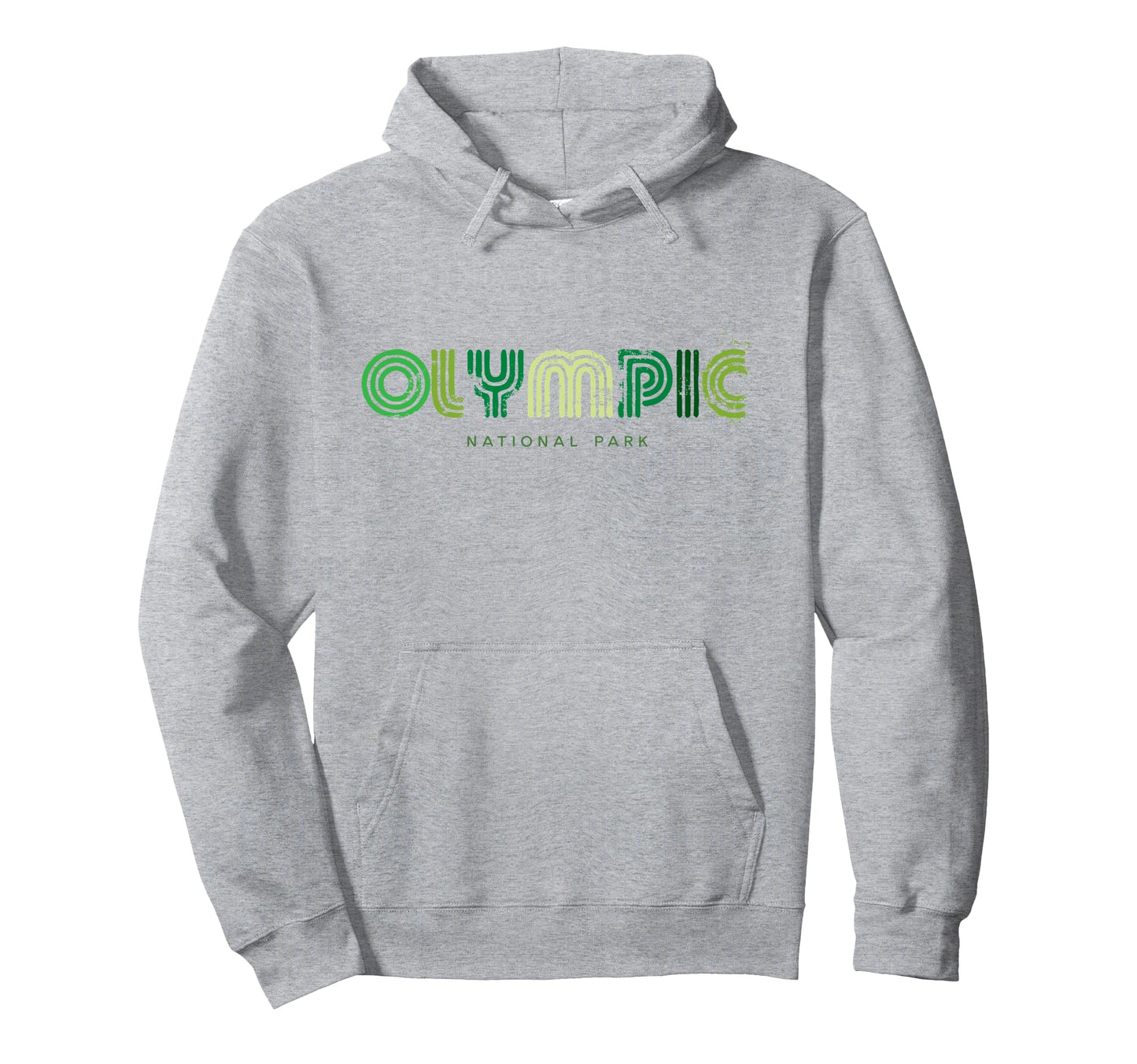 Olympic National Park 70S 80S Type Hoodie - Trendy Graphic Men Women - T-Shirt, Sweatshirt, Hoodie