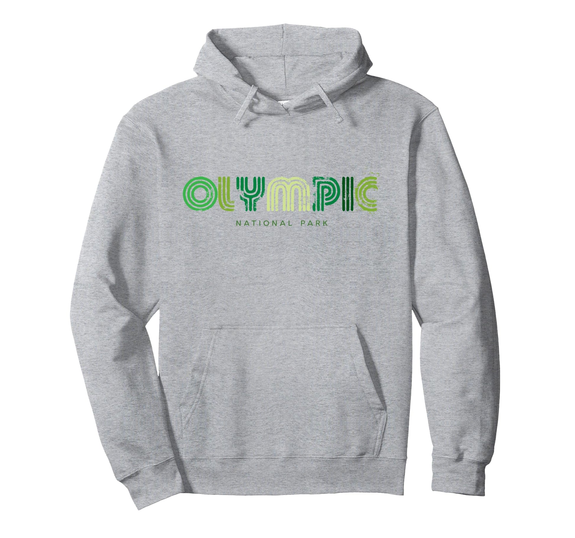 Olympic National Park 70S 80S Type Hoodie - Trendy Graphic Men Women - T-Shirt, Sweatshirt, Hoodie