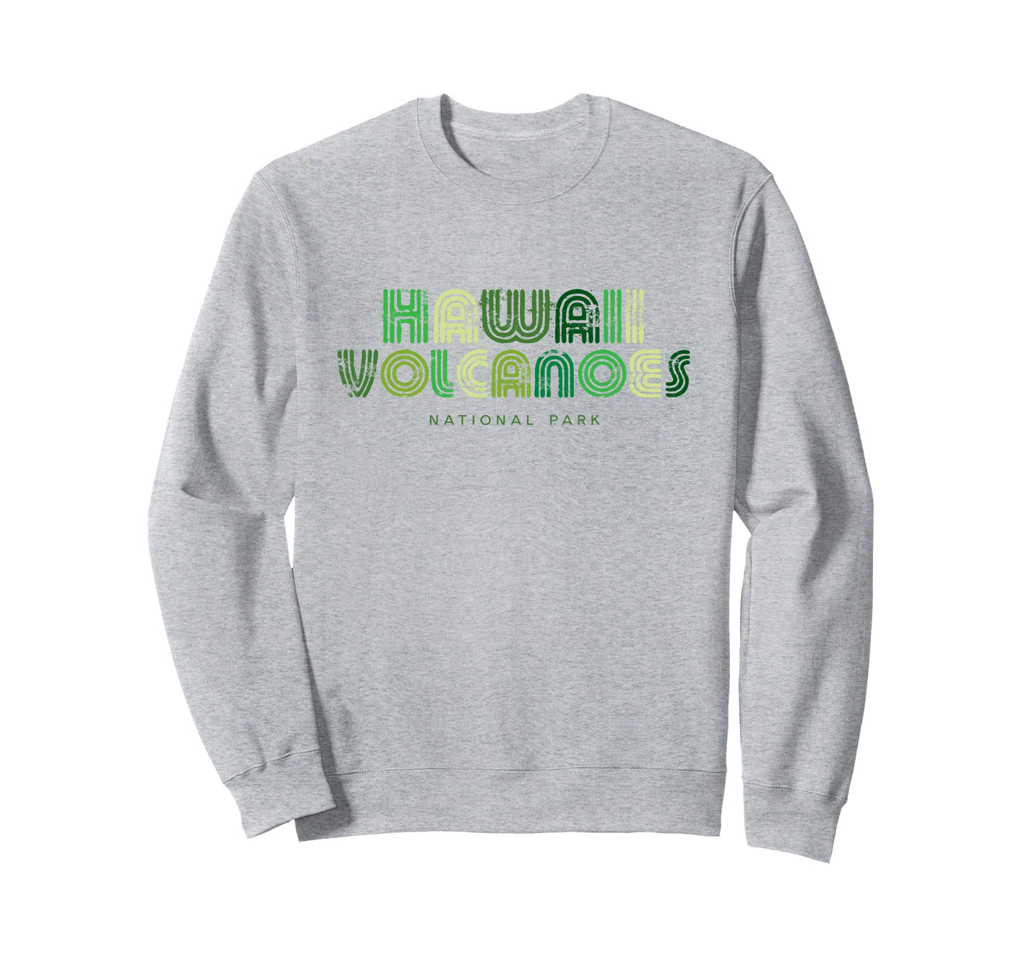Hawaii Volcanoes National Park 70S Sweatshirt - Trendy Graphic for Adults - T-Shirt, Sweatshirt, Hoodie