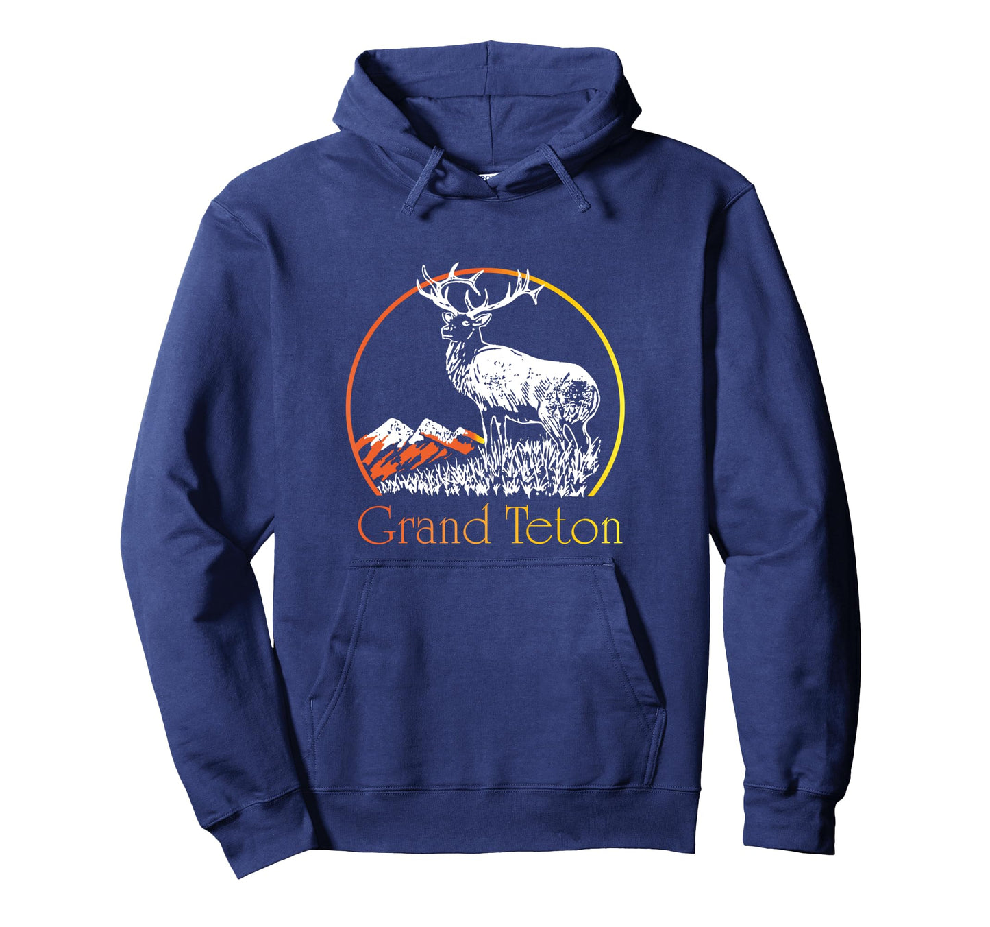 Grand Teton National Park Outdoors Hoodie - Casual Everyday Wear Men Women - T-Shirt, Sweatshirt, Hoodie