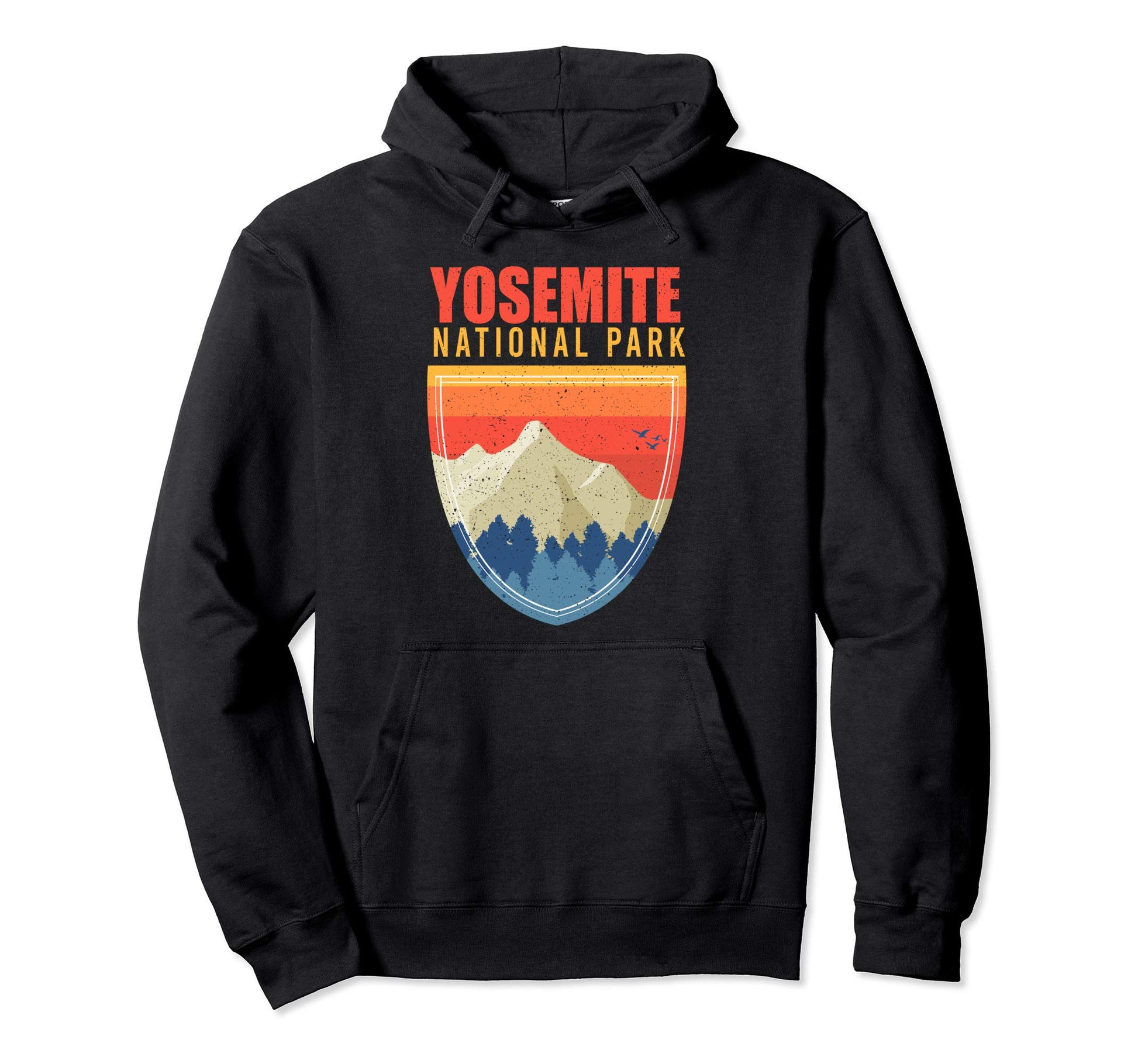 Yosemite Park Explore California Hoodie - Unique Graphic Men Women - T-Shirt, Sweatshirt, Hoodie