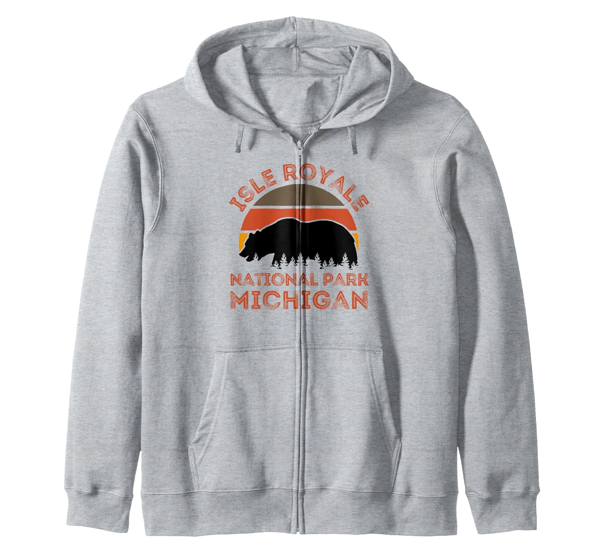 Isle Royale National Park Sweatshirt - Fun Novelty Design Men Women - T-Shirt, Sweatshirt, Hoodie