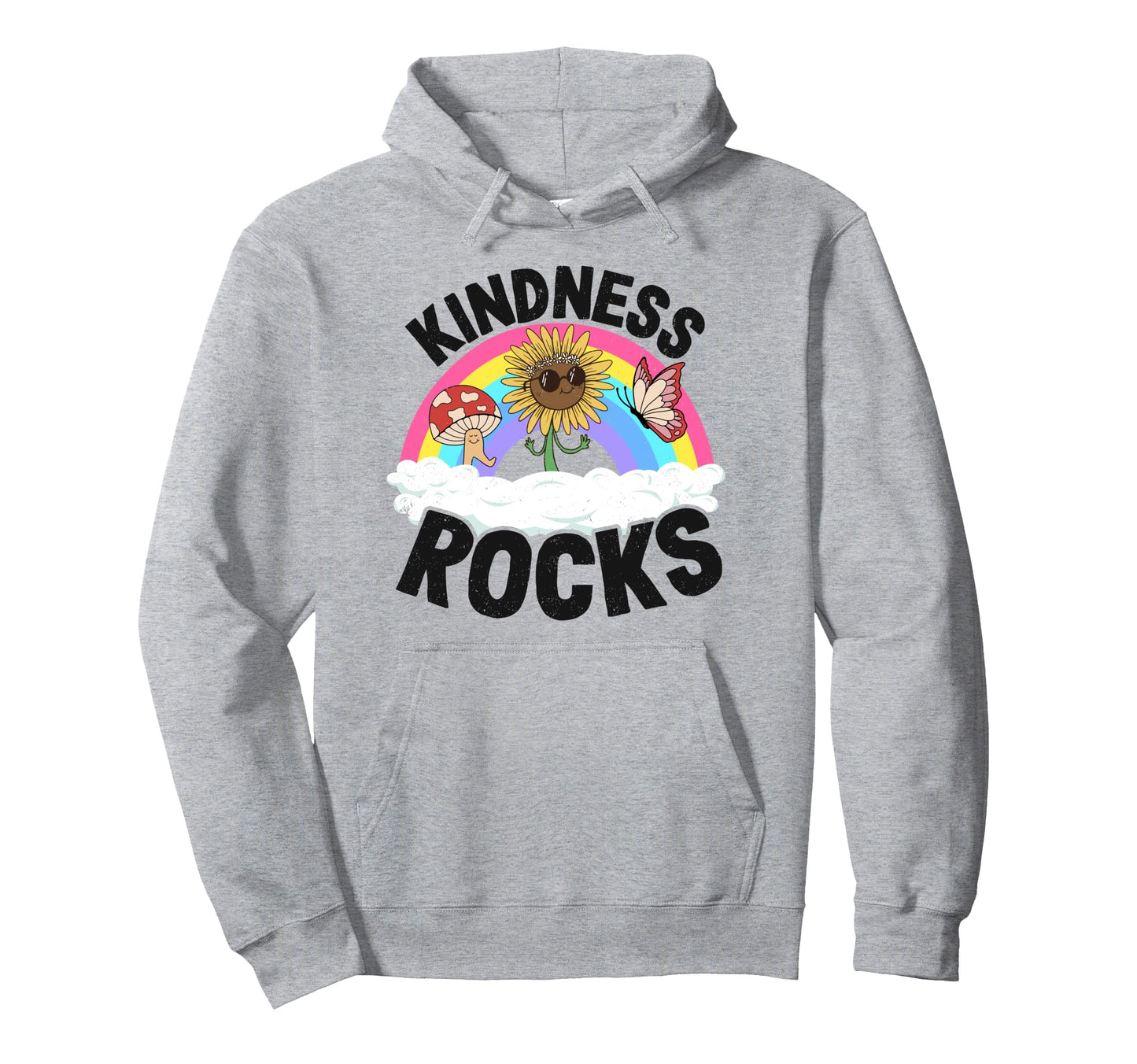 Sped Teacher Anti Bullying Hippie Hoodie - Minimalist Print for Adults - T-Shirt, Sweatshirt, Hoodie