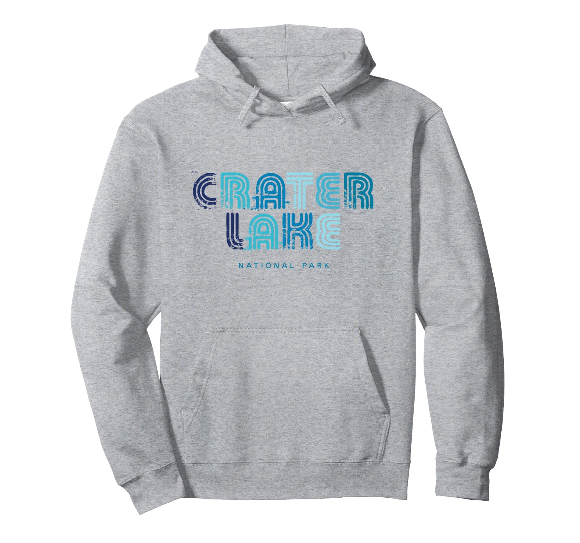 Crater Lake National Park 70S 80S Type Hoodie - Unique Graphic for Adults - T-Shirt, Sweatshirt, Hoodie