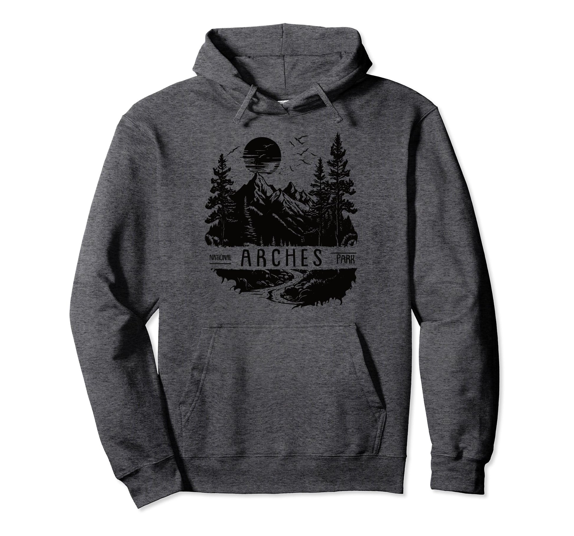 Arches National Park Us Arches Hoodie - Minimalist Print for Adults - T-Shirt, Sweatshirt, Hoodie