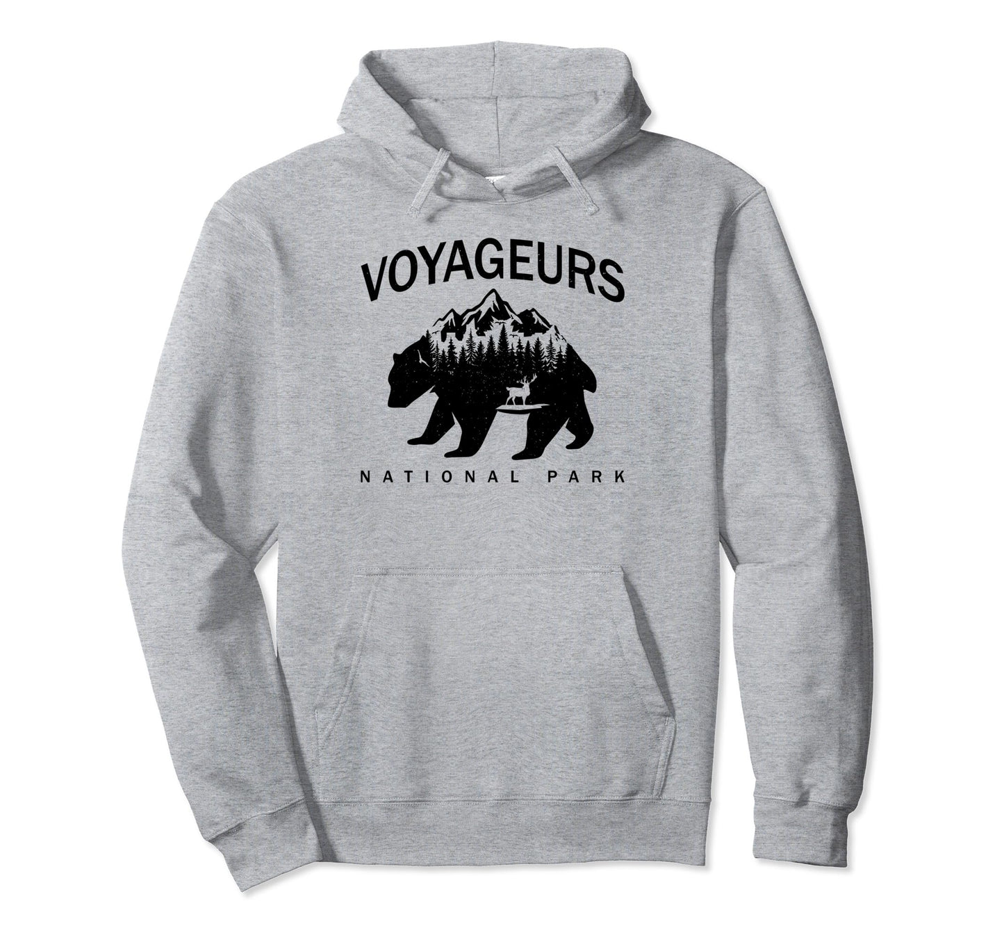 Voyageurs National Park Bear Souvenir Hoodie - Fun Novelty Design Unisex - T-Shirt, Sweatshirt, Hoodie