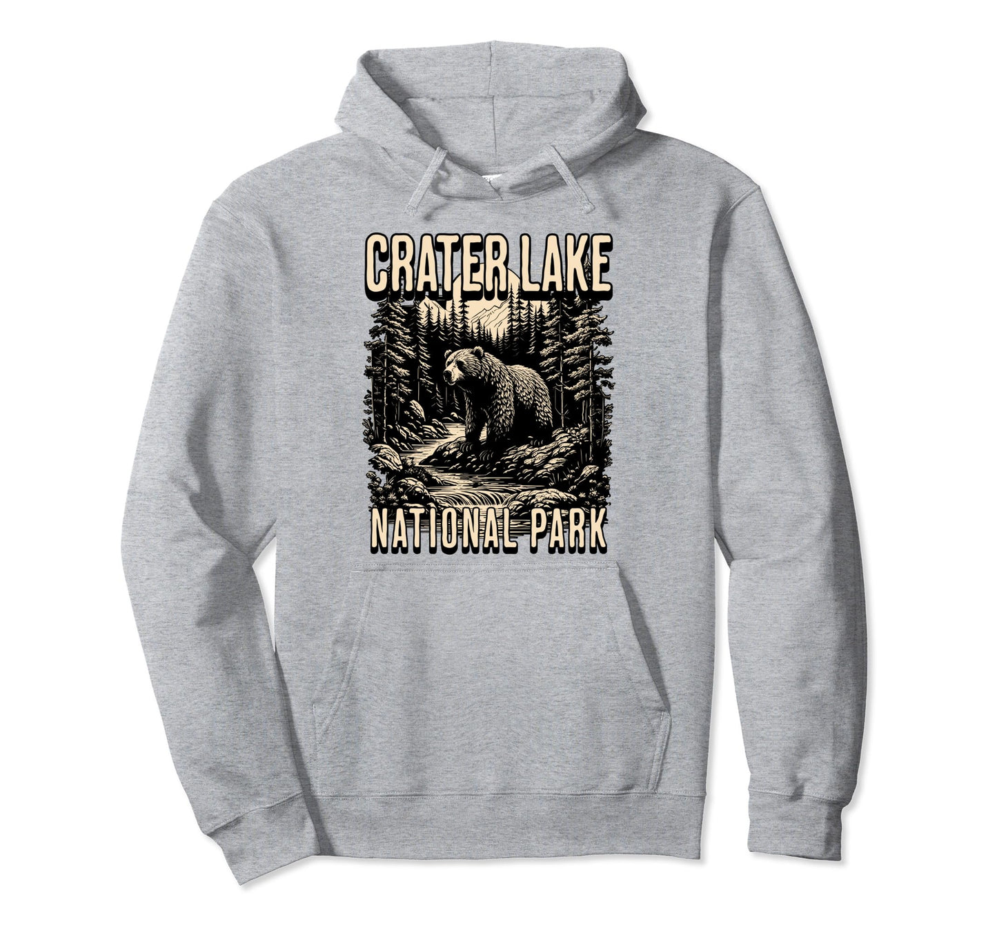 Crater Lake National Park Oregon Usa Hoodie - Unique Graphic for Adults - T-Shirt, Sweatshirt, Hoodie