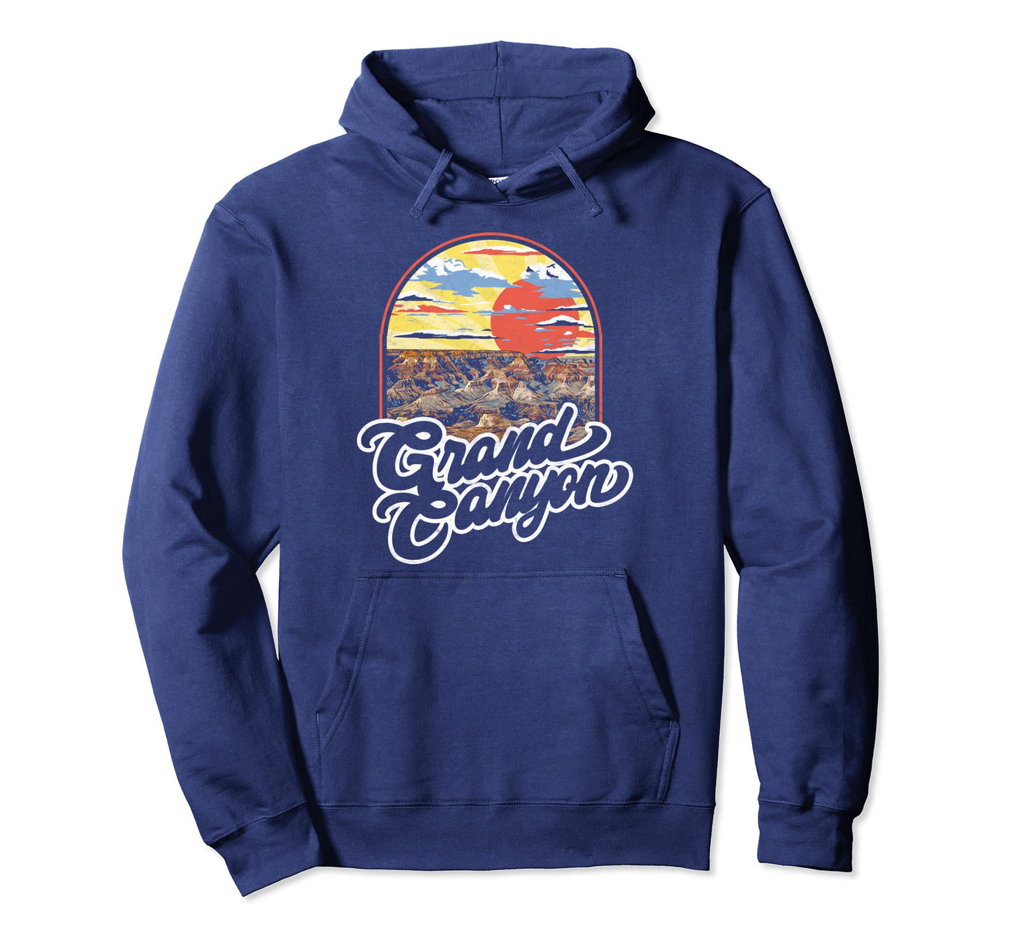Grand Canyon National Park 80S Hoodie - Trendy Graphic for Adults - T-Shirt, Sweatshirt, Hoodie