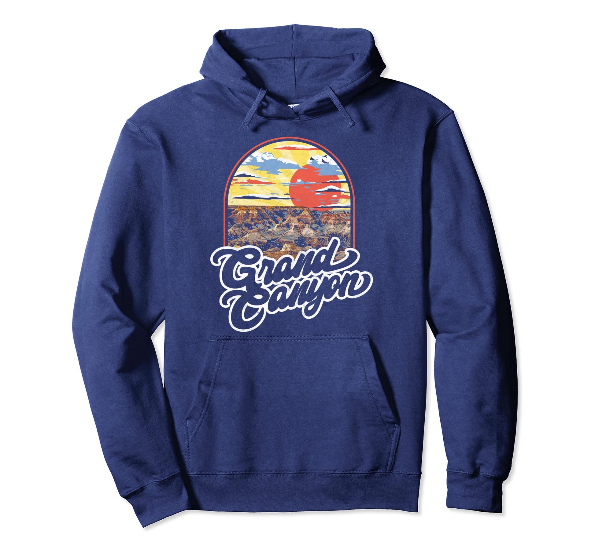 Grand Canyon National Park 80S Hoodie - Trendy Graphic for Adults - T-Shirt, Sweatshirt, Hoodie