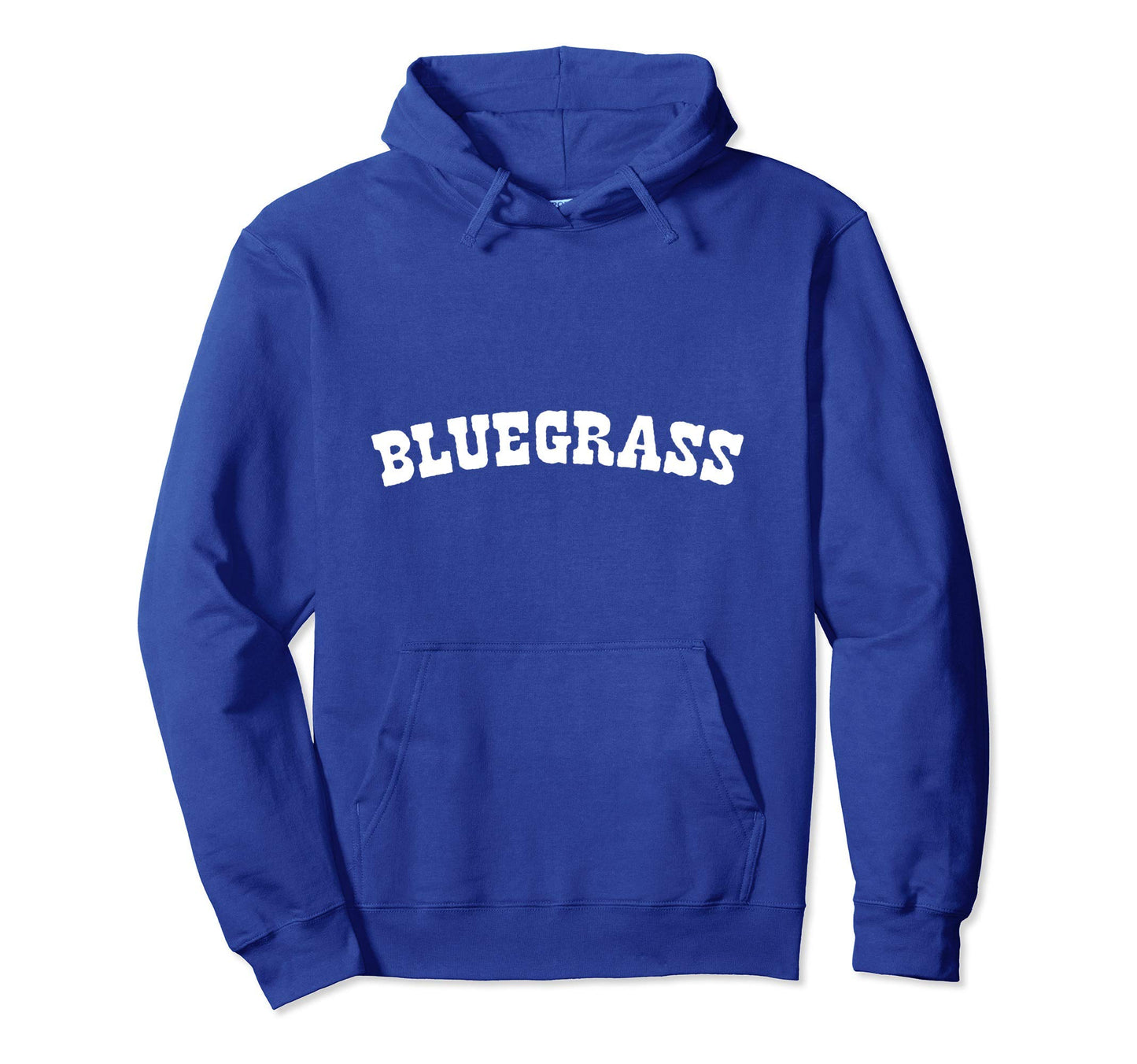 Bluegrass Minimalist Western Font Hoodie - Streetwear Style Men Women - T-Shirt, Sweatshirt, Hoodie