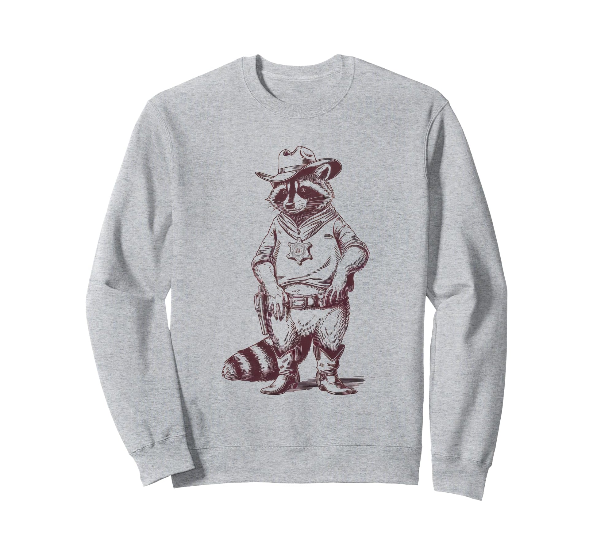 Raccoon 90S Country Music Western Sweatshirt - Aesthetic Graphic Men Women - T-Shirt, Sweatshirt, Hoodie