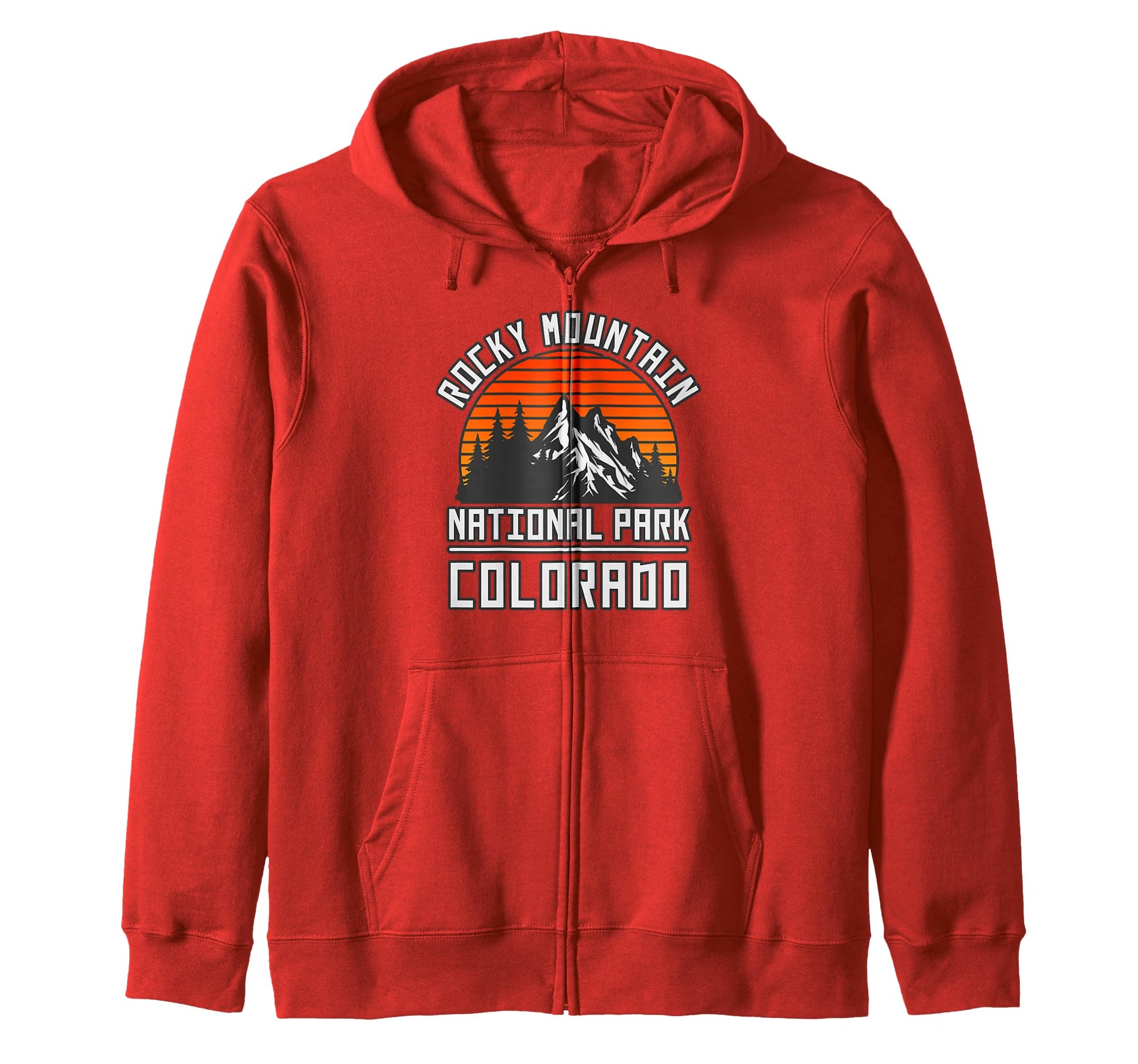 Rocky Mountain National Park Colorado Usa Hoodie - Minimalist Print Unisex - T-Shirt, Sweatshirt, Hoodie