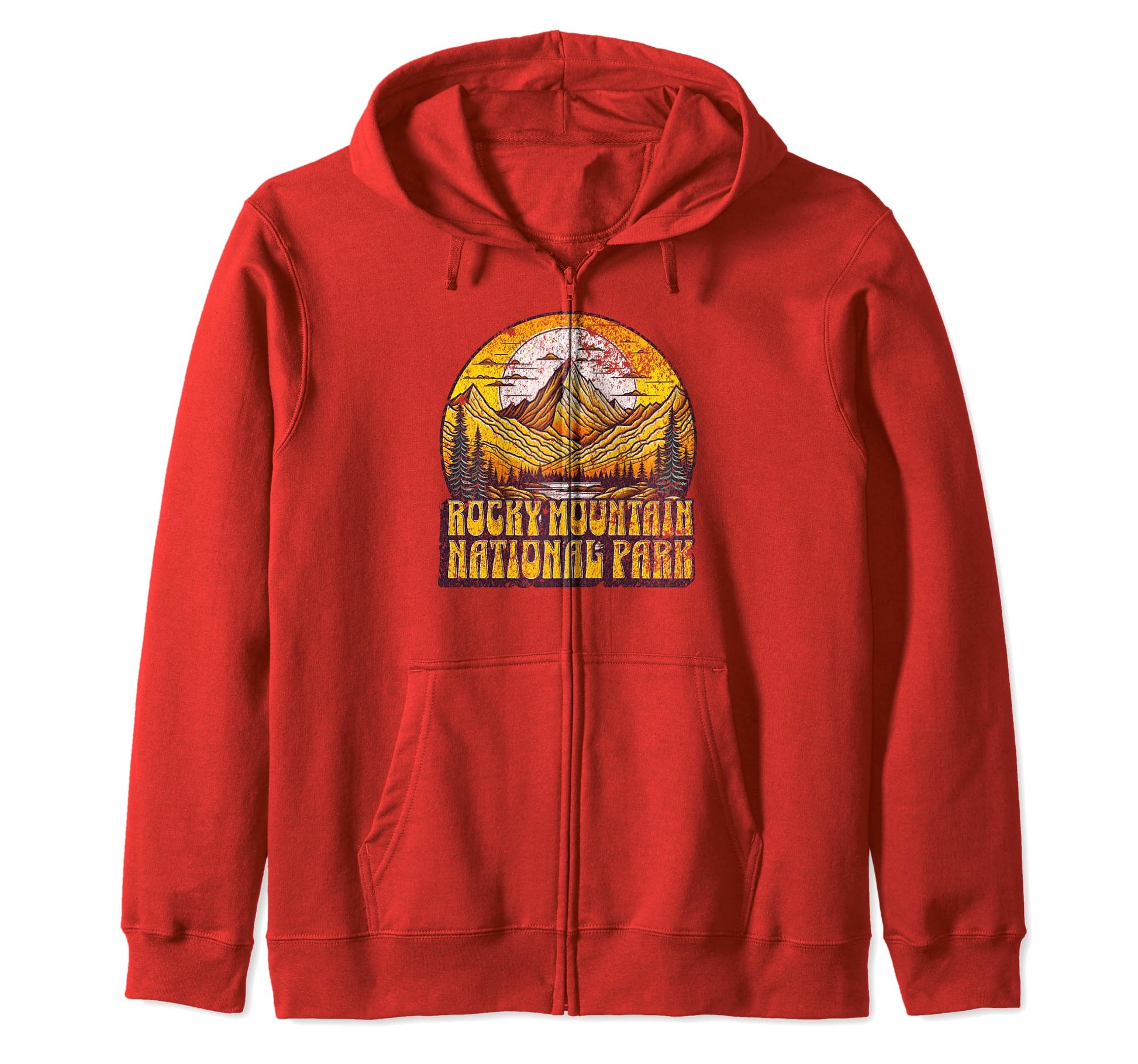 Rocky Mountain National Park Sweatshirt - Fun Novelty Design Men Women - T-Shirt, Sweatshirt, Hoodie