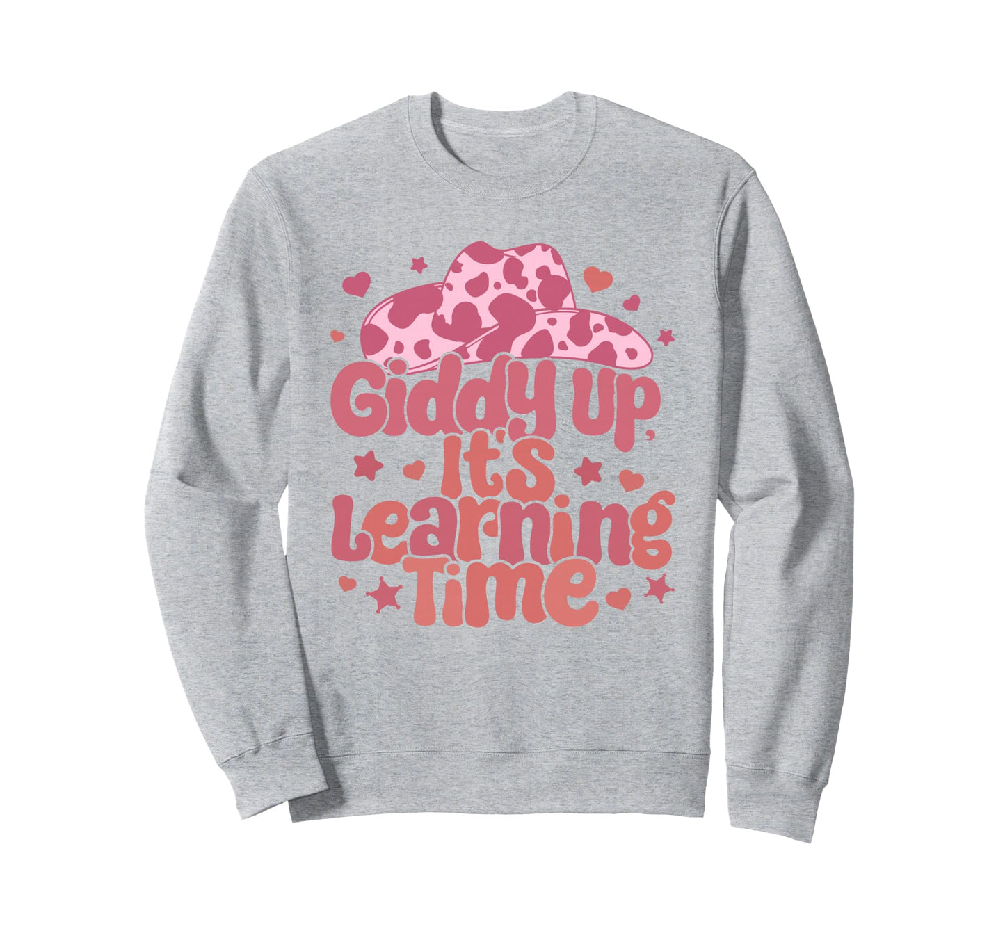 Western Teacher Texas Kindergarten Sweatshirt - Novelty Apparel for Adults - T-Shirt, Sweatshirt, Hoodie