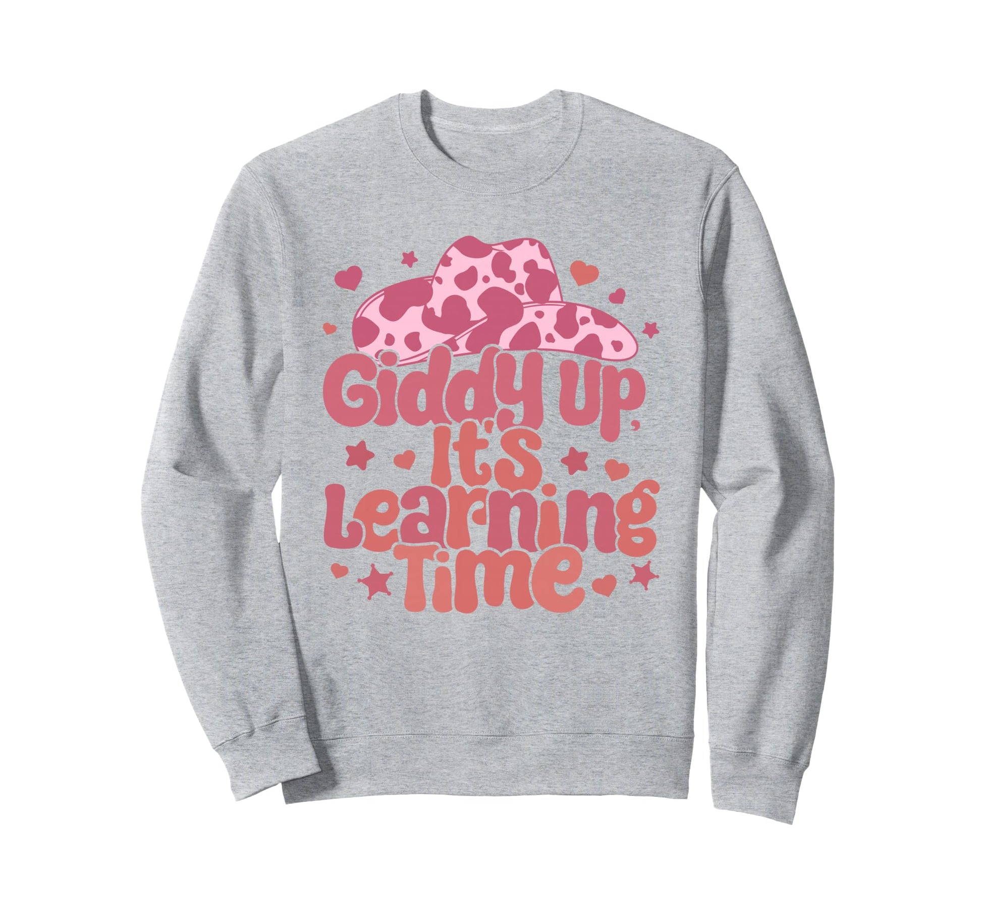 Western Teacher Texas Kindergarten Sweatshirt - Novelty Apparel for Adults - T-Shirt, Sweatshirt, Hoodie