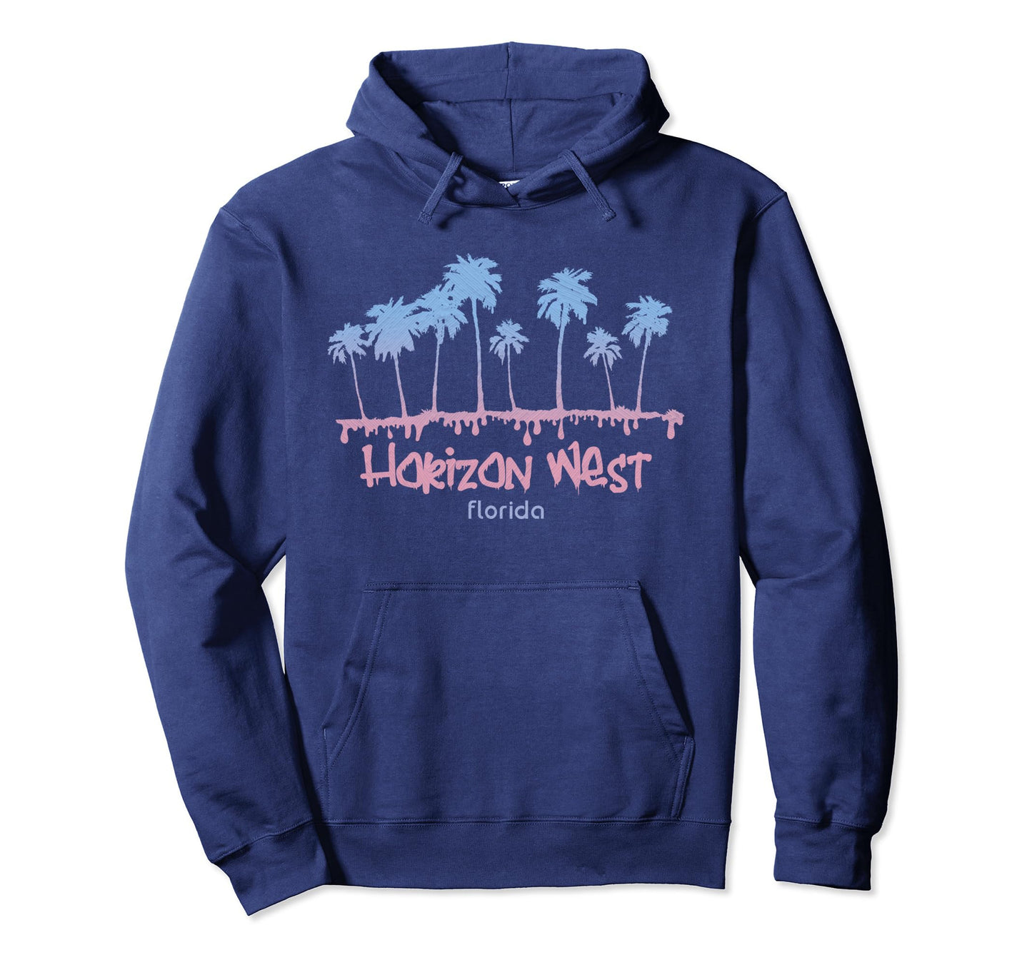 Horizon West Florida Beach Surf Vibes Hoodie - Streetwear Style for Adults - T-Shirt, Sweatshirt, Hoodie