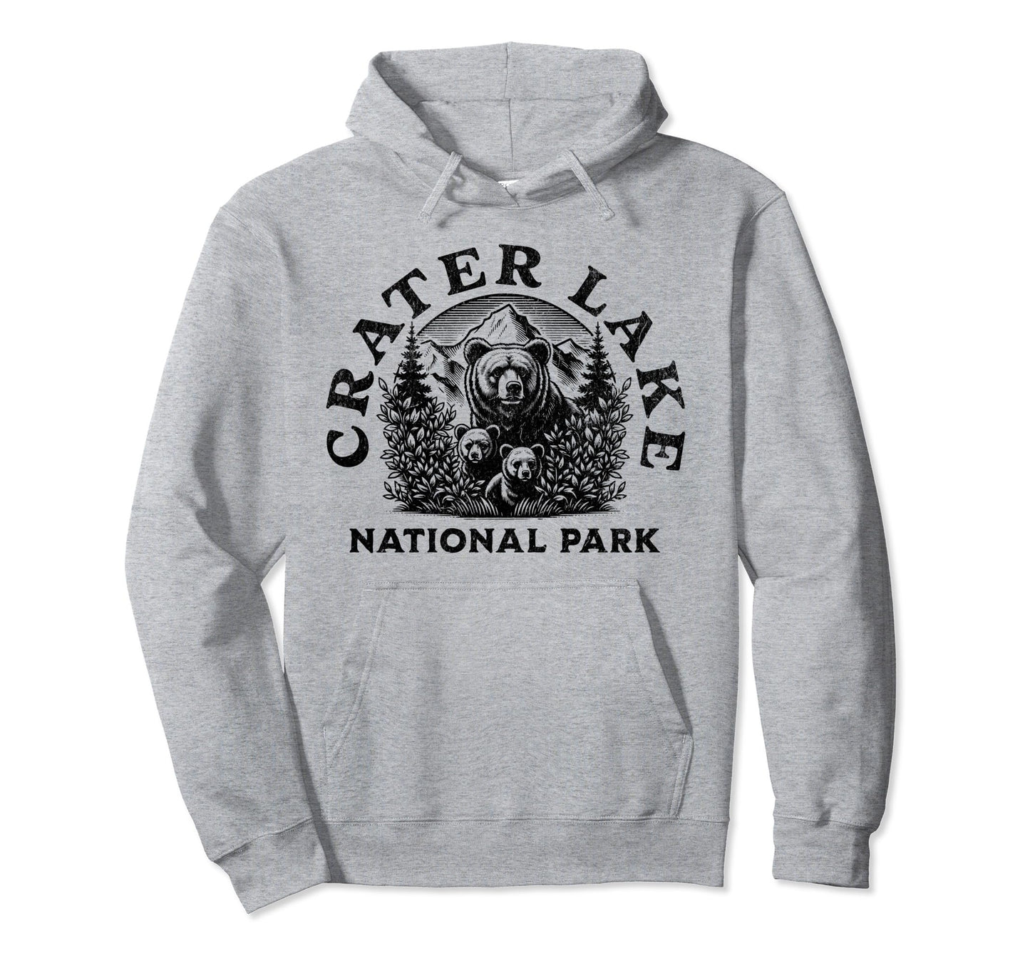 Crater Lake National Park Oregon Usa Hoodie - Streetwear Style for Adults - T-Shirt, Sweatshirt, Hoodie