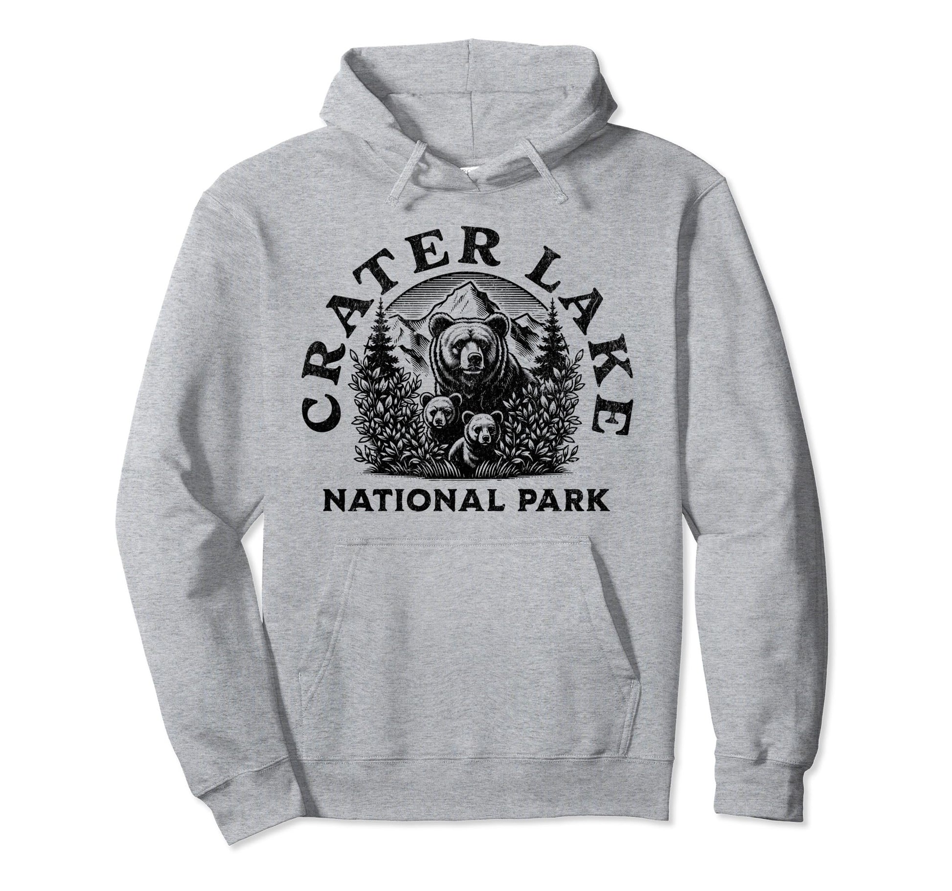 Crater Lake National Park Oregon Usa Hoodie - Streetwear Style for Adults - T-Shirt, Sweatshirt, Hoodie