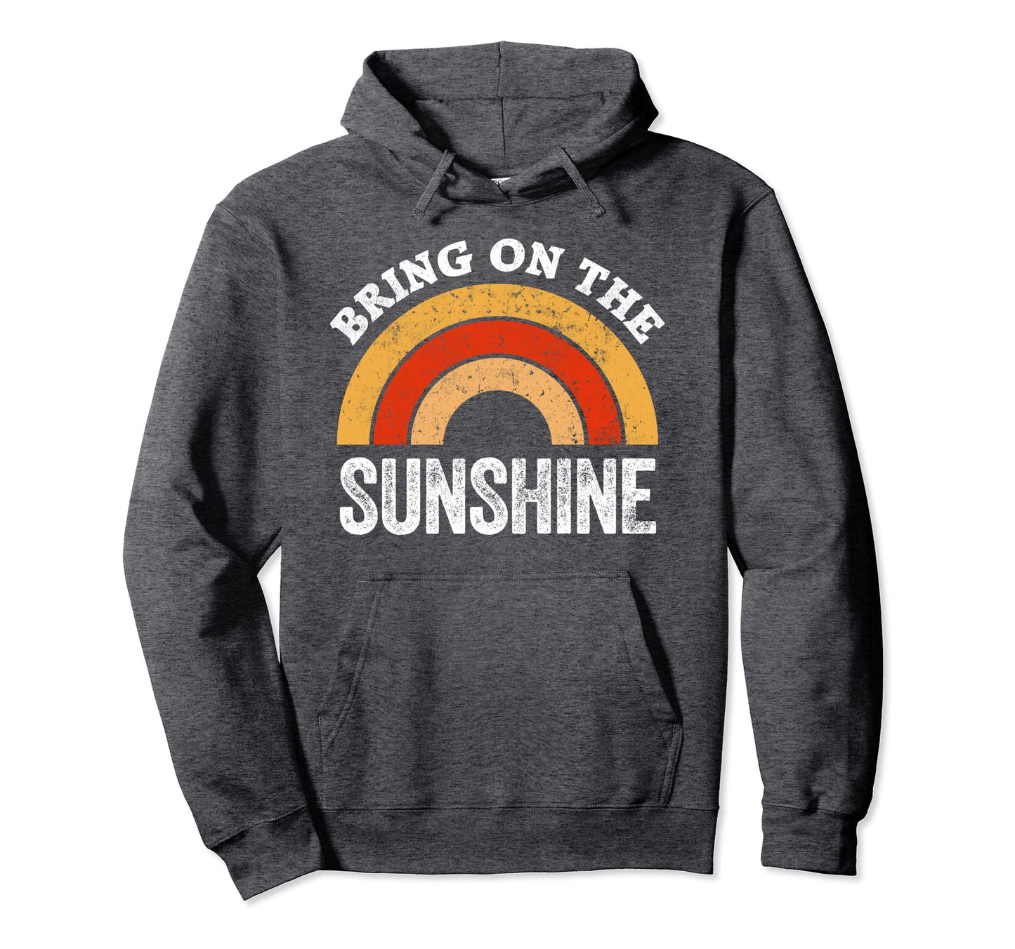 Bring Sunshine Rainbow Sunshine Hoodie - Aesthetic Graphic Men Women - T-Shirt, Sweatshirt, Hoodie