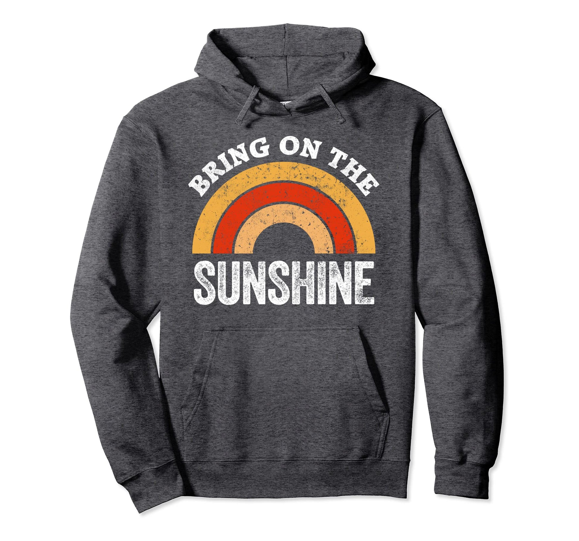 Bring Sunshine Rainbow Sunshine Hoodie - Aesthetic Graphic Men Women - T-Shirt, Sweatshirt, Hoodie