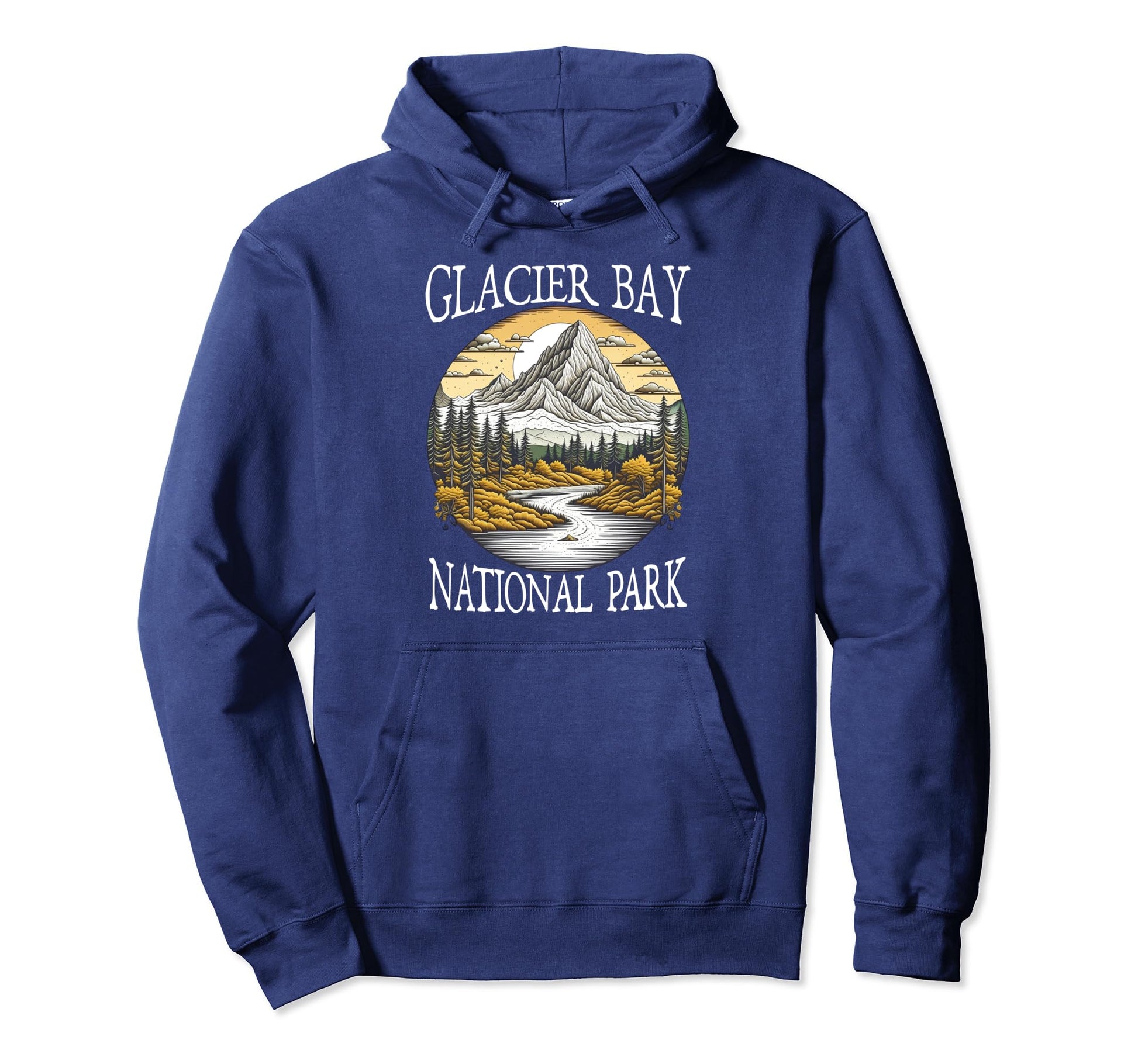 Glacier Bay National Park Alaska Usa Sweatshirt - Aesthetic Graphic Unisex - T-Shirt, Sweatshirt, Hoodie