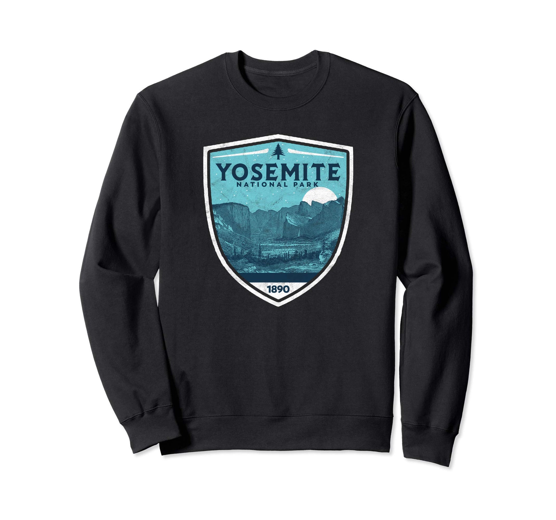 Yosemite Valley National Park Sweatshirt - Graphic Print Men Women - T-Shirt, Sweatshirt, Hoodie