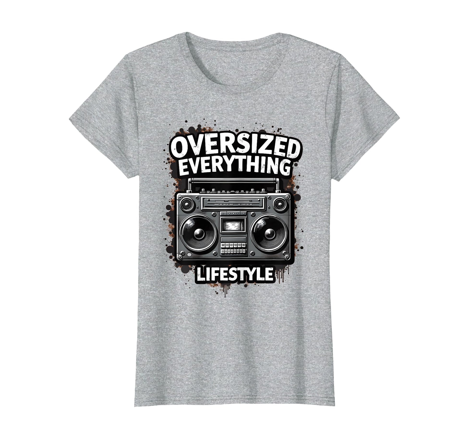 Oversized Everything Grunge T-Shirt - Fun Novelty Design Men Women - T-Shirt, Sweatshirt, Hoodie