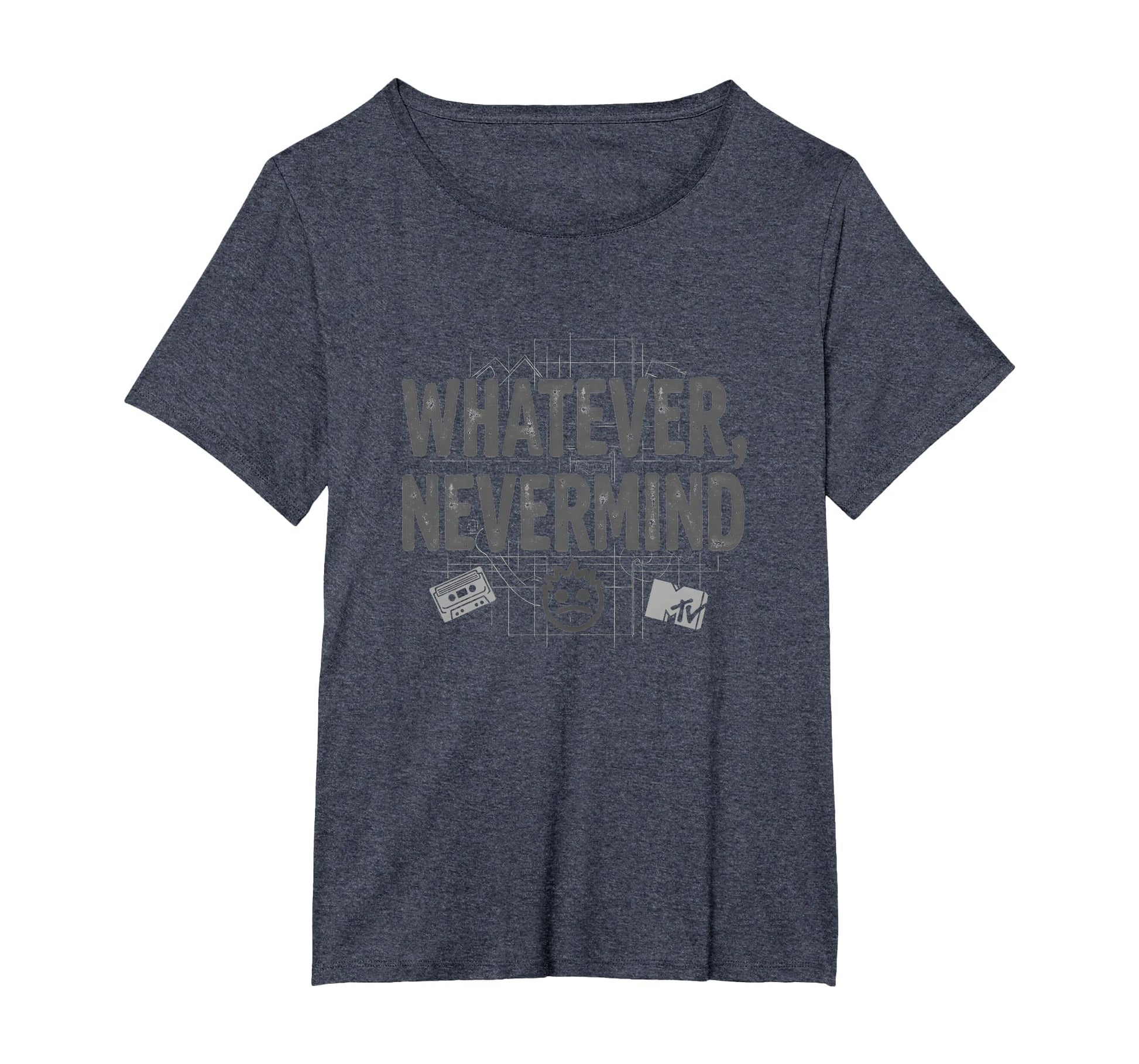 Whatever Nevermind Gen X Nostalgic 90S T-Shirt - Unique Graphic for Adults - T-Shirt, Sweatshirt, Hoodie