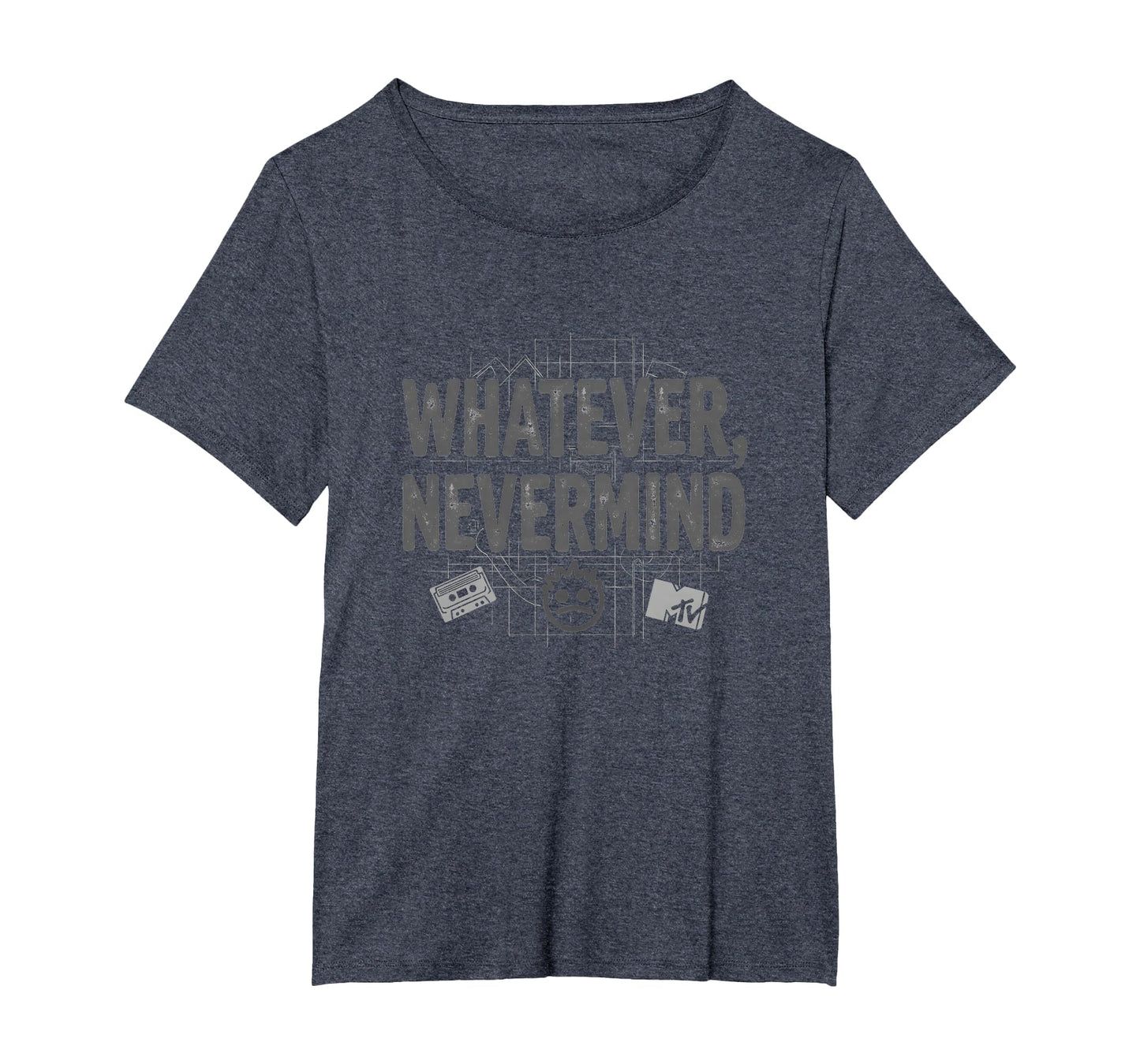 Whatever Nevermind Gen X Nostalgic 90S T-Shirt - Novelty Apparel Men Women - T-Shirt, Sweatshirt, Hoodie