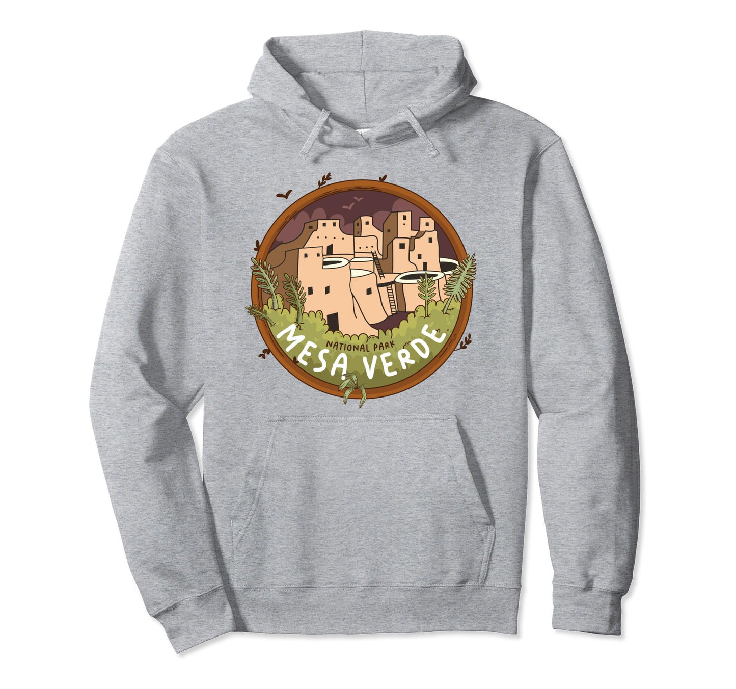 Mesa Verde Us National Park Hoodie - Casual Everyday Wear for Adults - T-Shirt, Sweatshirt, Hoodie
